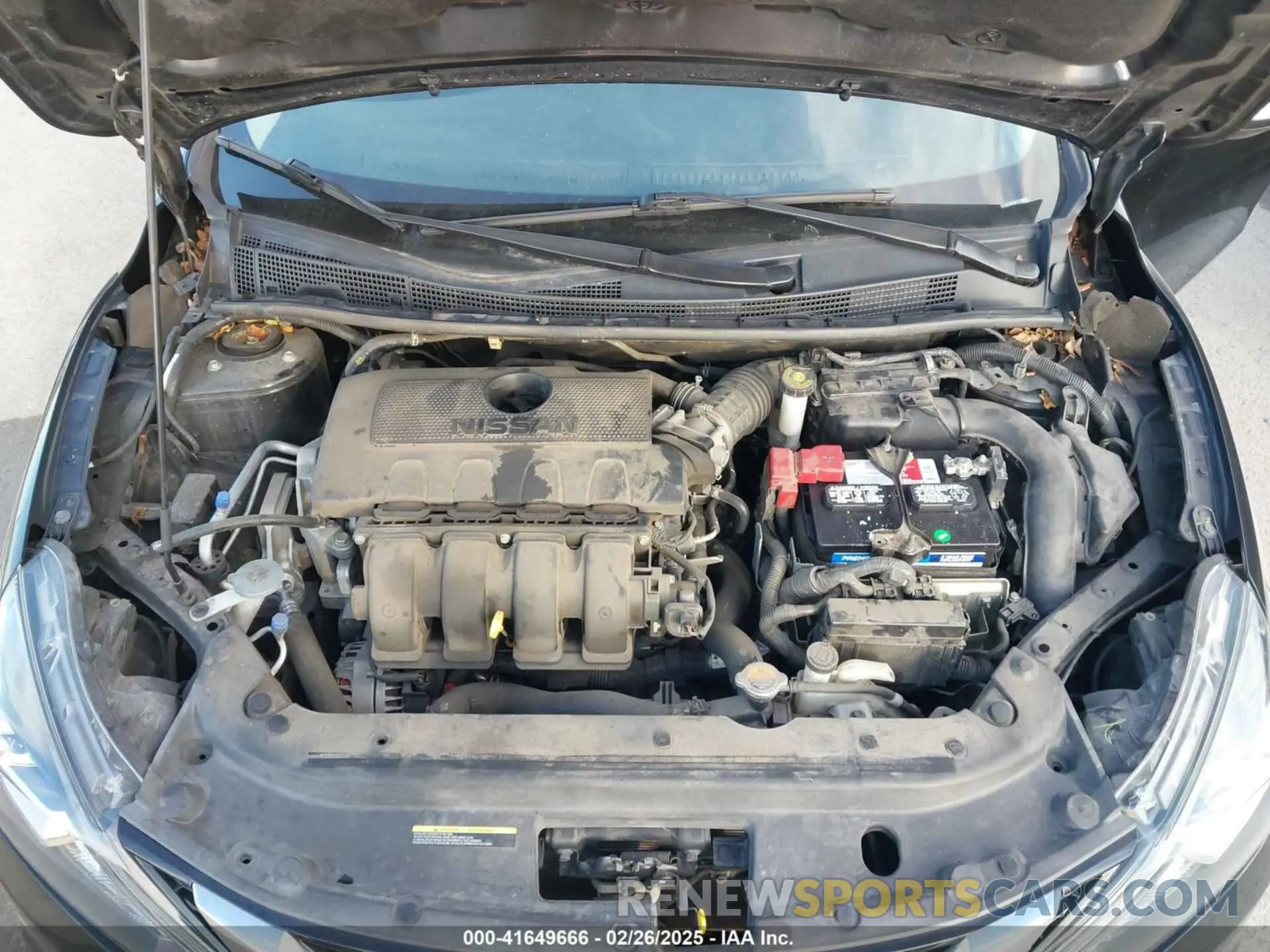 10 fotografías del automóvil dañado 3N1AB7AP0KY373618 NISSAN SENTRA 2019