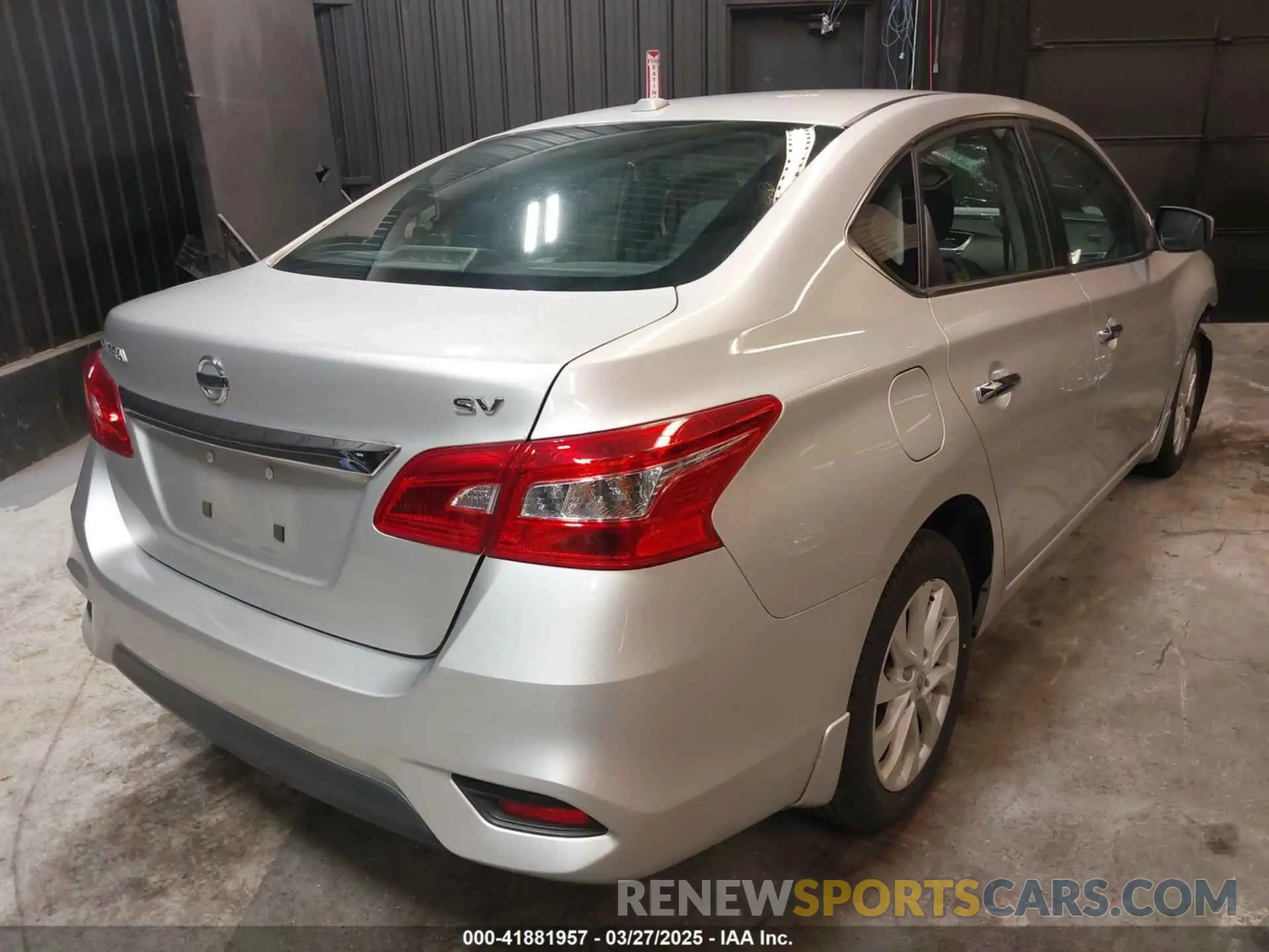 4 fotografías del automóvil dañado 3N1AB7AP0KY376213 NISSAN SENTRA 2019