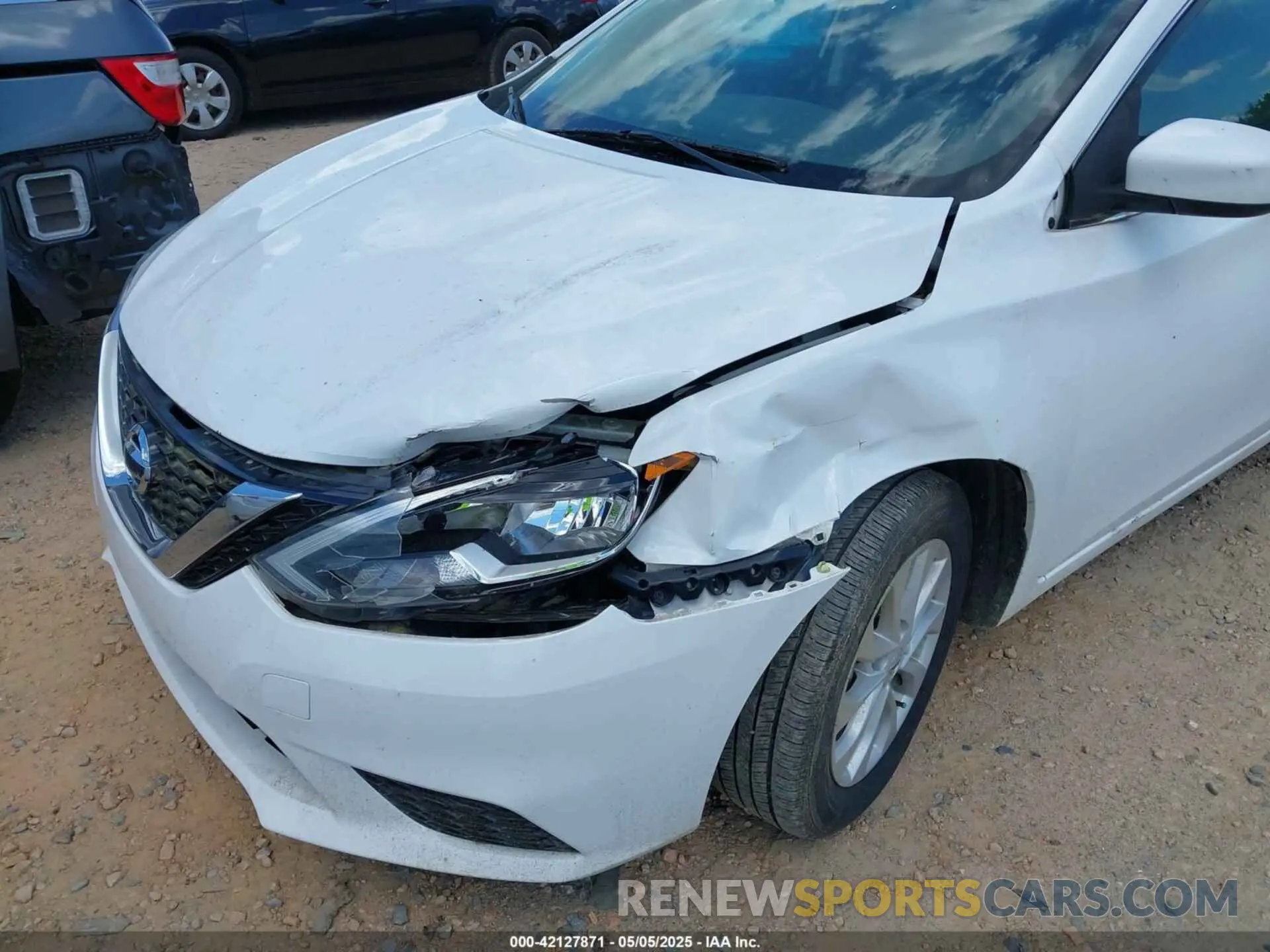 6 fotografías del automóvil dañado 3N1AB7AP0KY378544 NISSAN SENTRA 2019