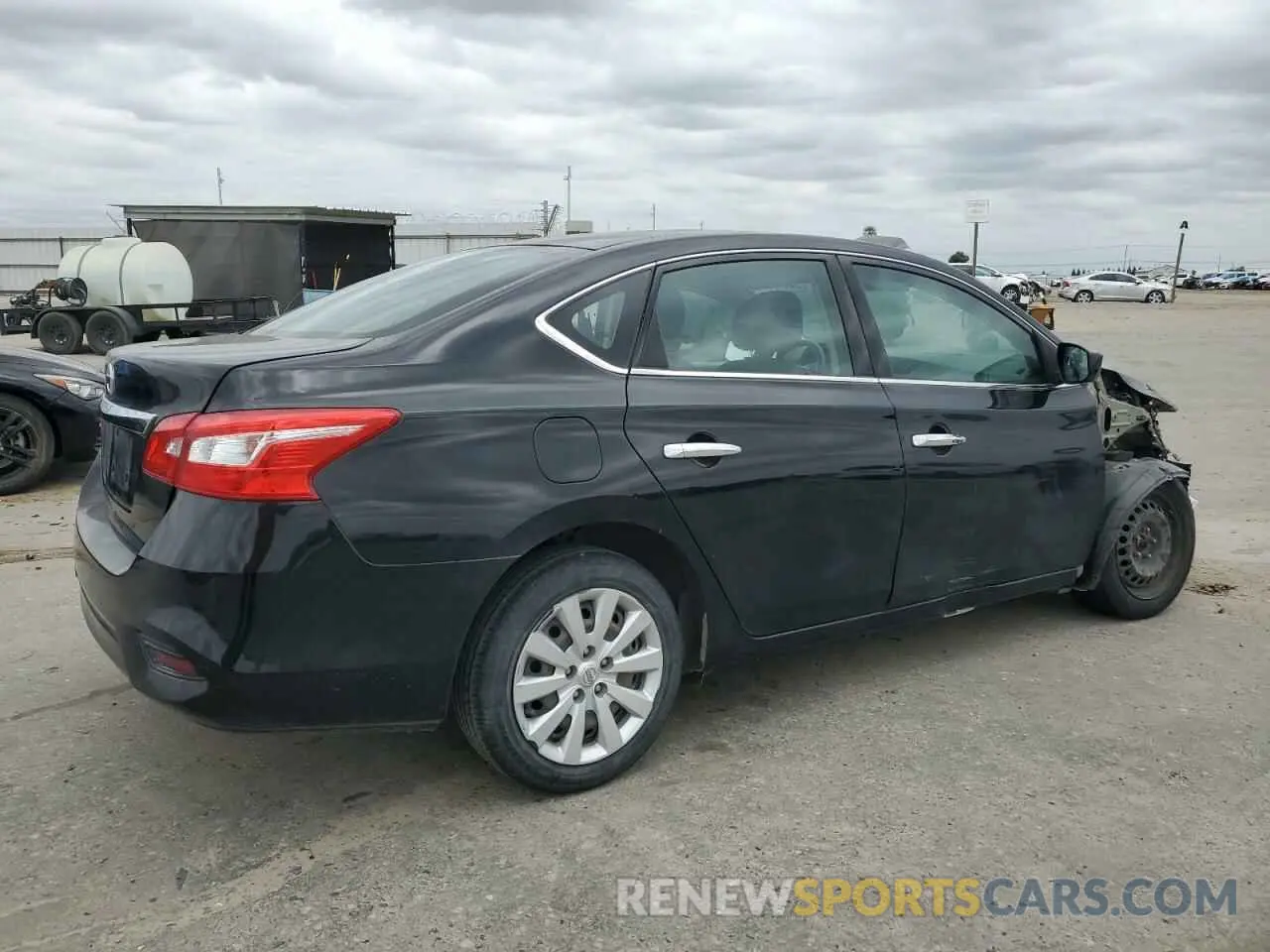3 fotografías del automóvil dañado 3N1AB7AP0KY382965 NISSAN SENTRA 2019