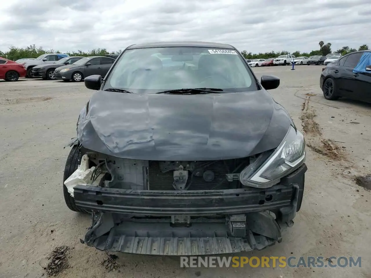 5 fotografías del automóvil dañado 3N1AB7AP0KY382965 NISSAN SENTRA 2019
