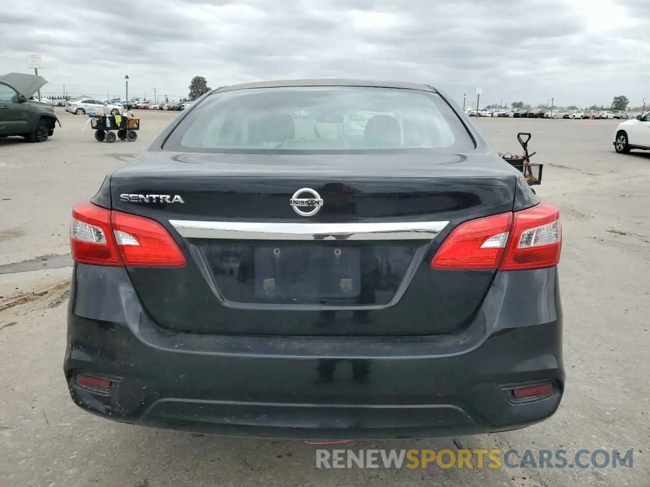 6 fotografías del automóvil dañado 3N1AB7AP0KY382965 NISSAN SENTRA 2019
