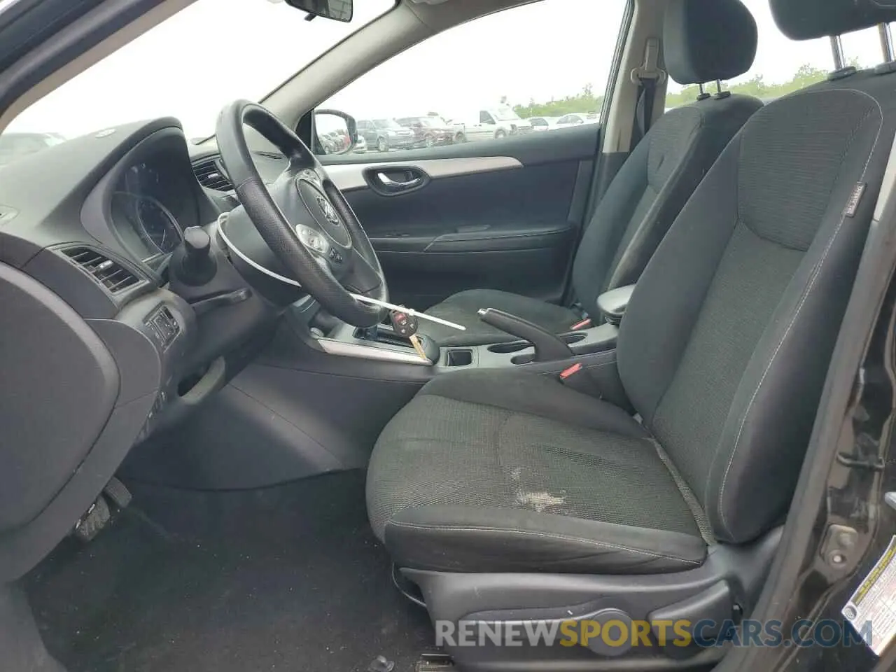 7 fotografías del automóvil dañado 3N1AB7AP0KY382965 NISSAN SENTRA 2019