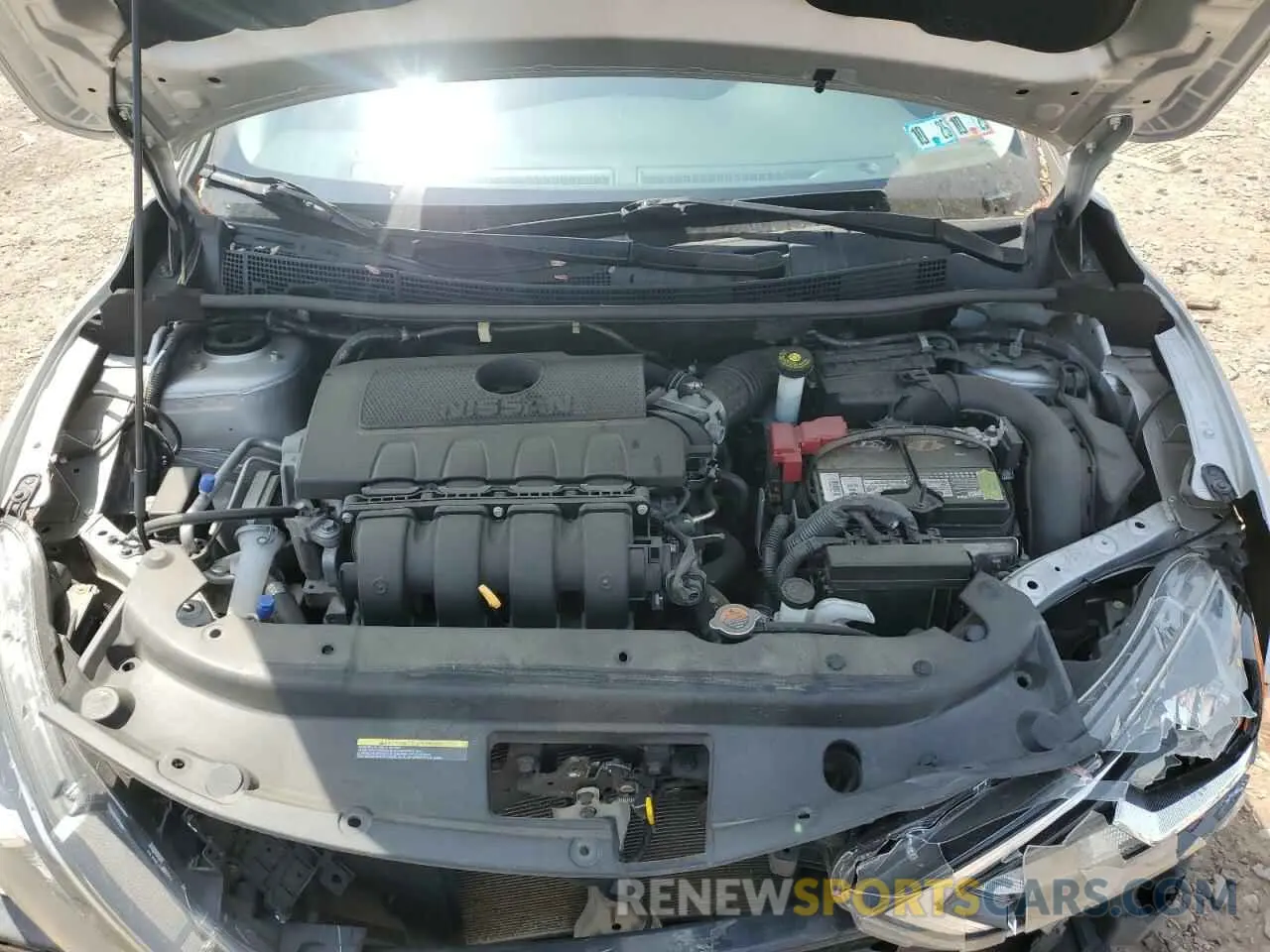 11 fotografías del automóvil dañado 3N1AB7AP0KY390239 NISSAN SENTRA 2019