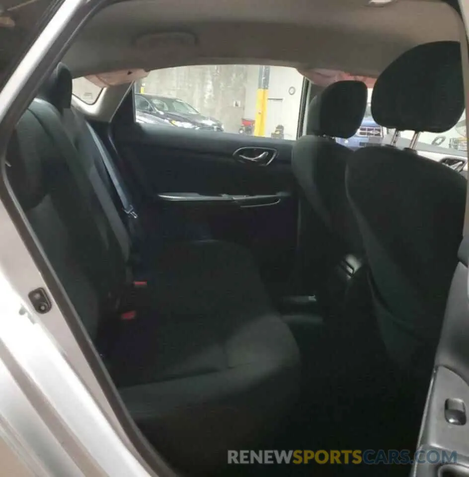 10 fotografías del automóvil dañado 3N1AB7AP0KY393853 NISSAN SENTRA 2019