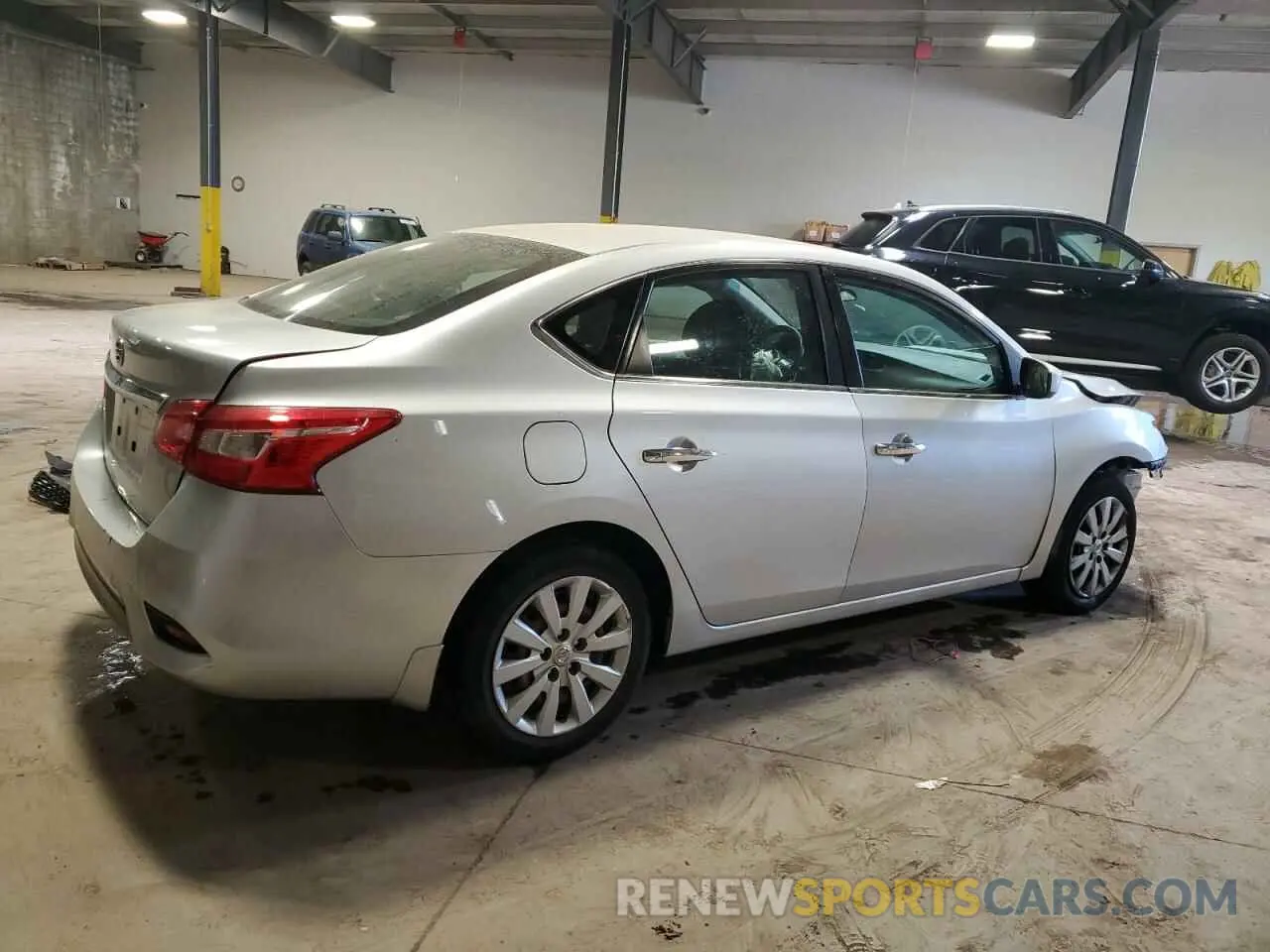 3 fotografías del automóvil dañado 3N1AB7AP0KY393853 NISSAN SENTRA 2019