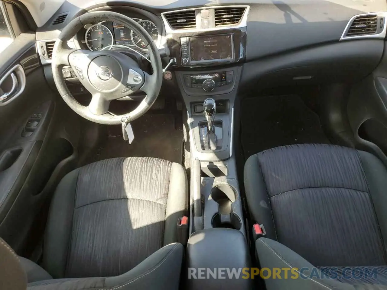 8 fotografías del automóvil dañado 3N1AB7AP0KY397014 NISSAN SENTRA 2019