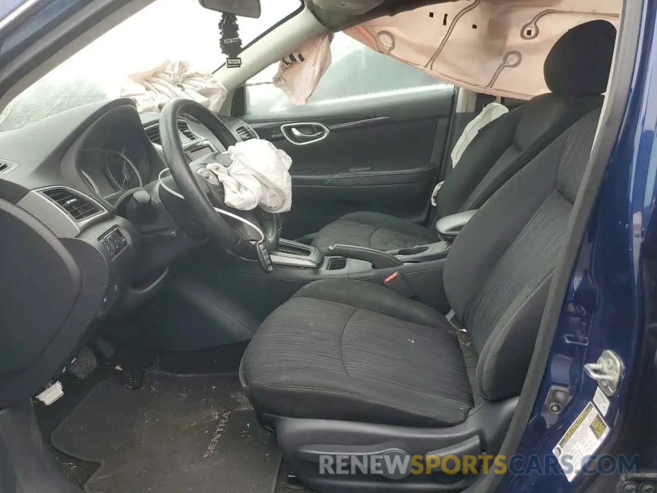 7 fotografías del automóvil dañado 3N1AB7AP0KY400168 NISSAN SENTRA 2019