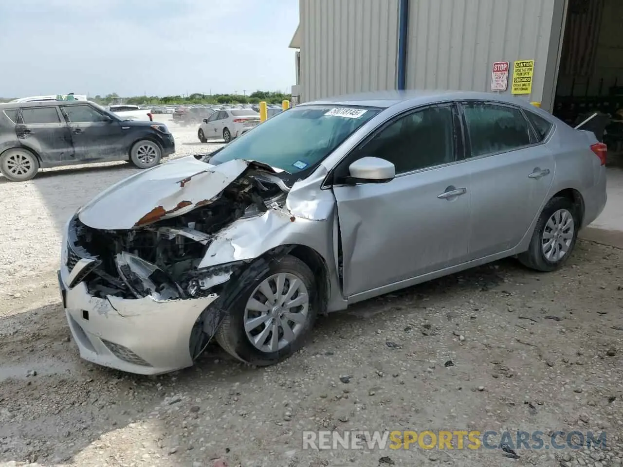 1 fotografías del automóvil dañado 3N1AB7AP0KY404575 NISSAN SENTRA 2019