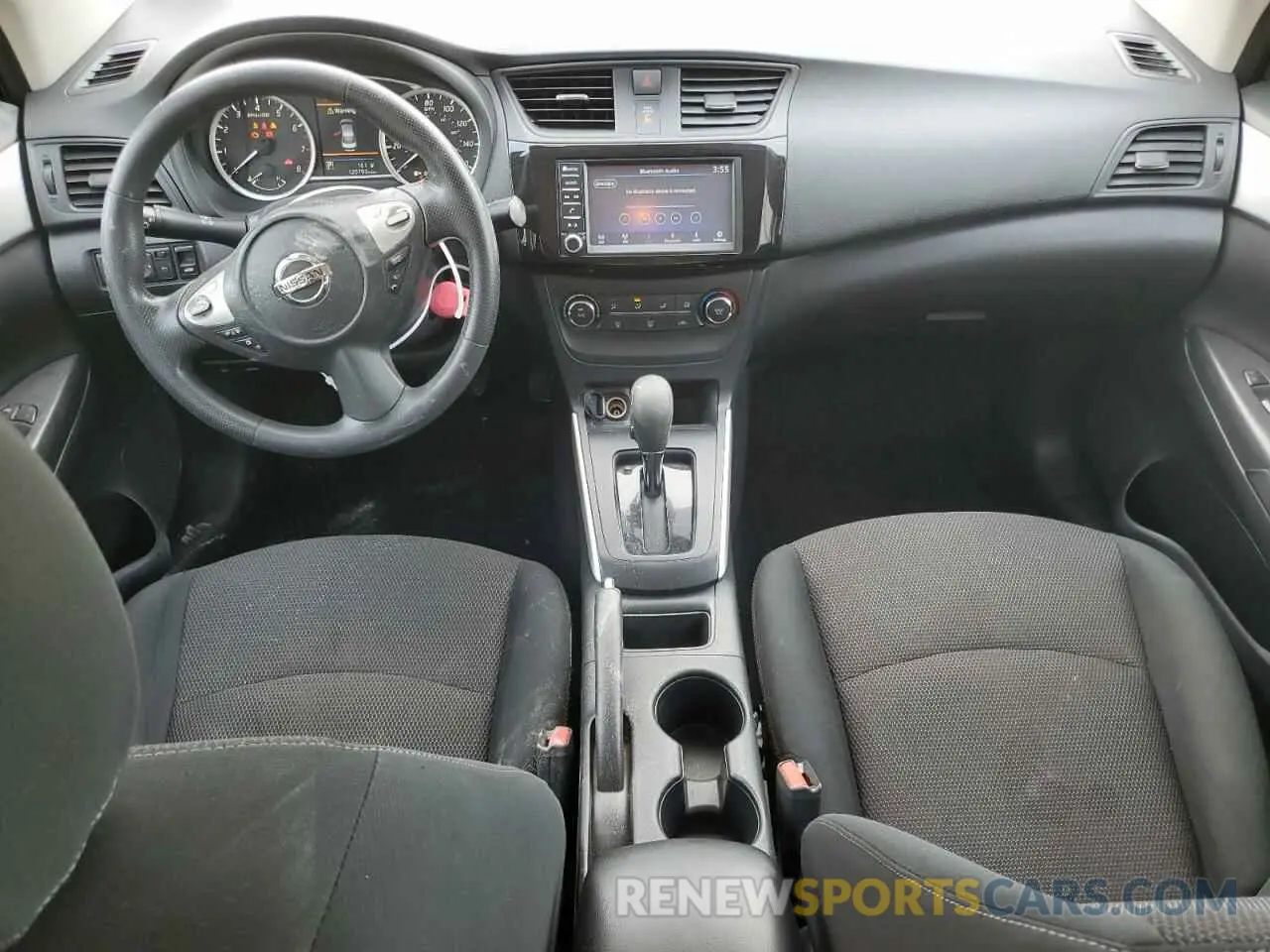 8 fotografías del automóvil dañado 3N1AB7AP0KY404575 NISSAN SENTRA 2019