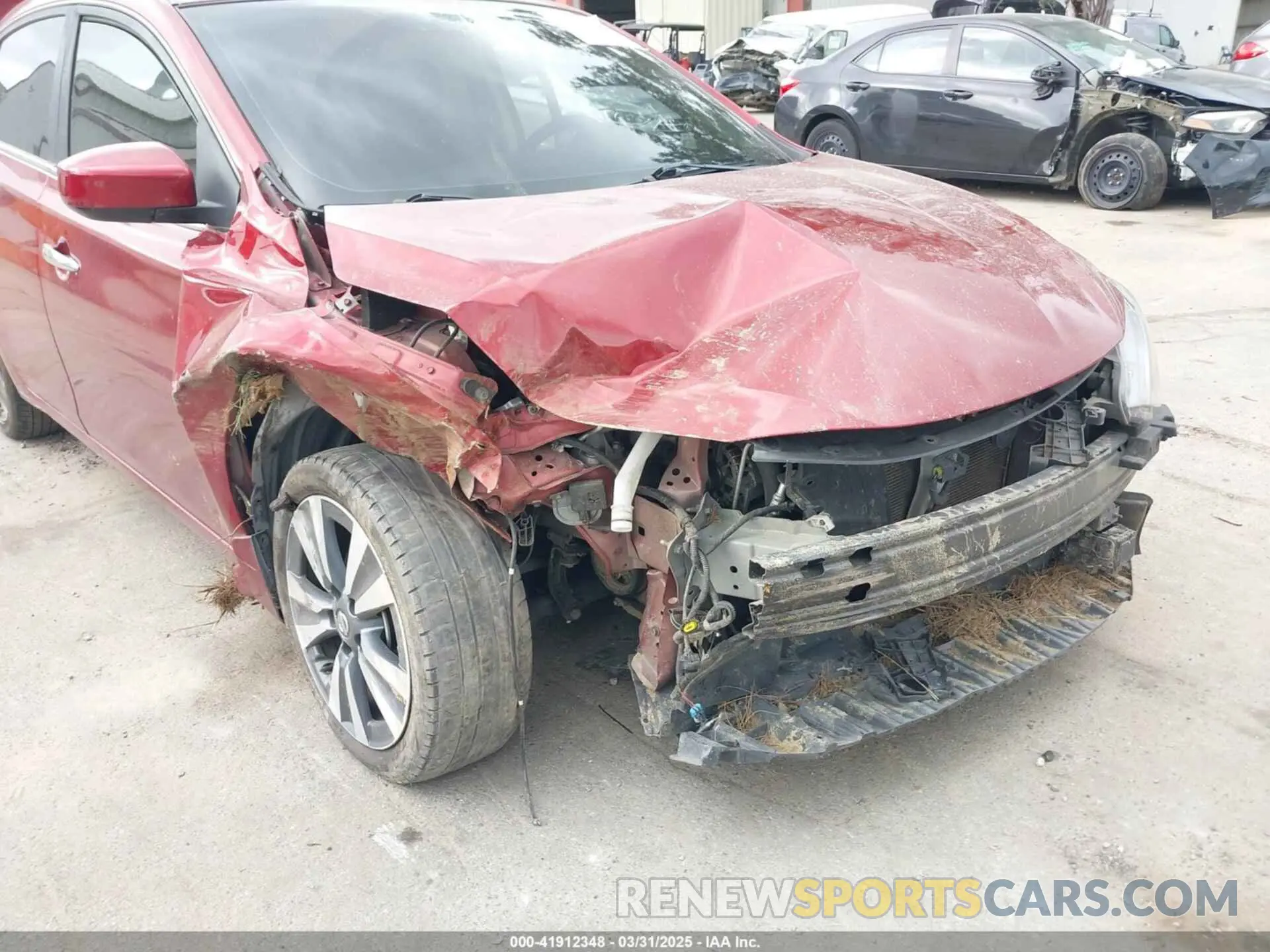 6 fotografías del automóvil dañado 3N1AB7AP0KY411381 NISSAN SENTRA 2019