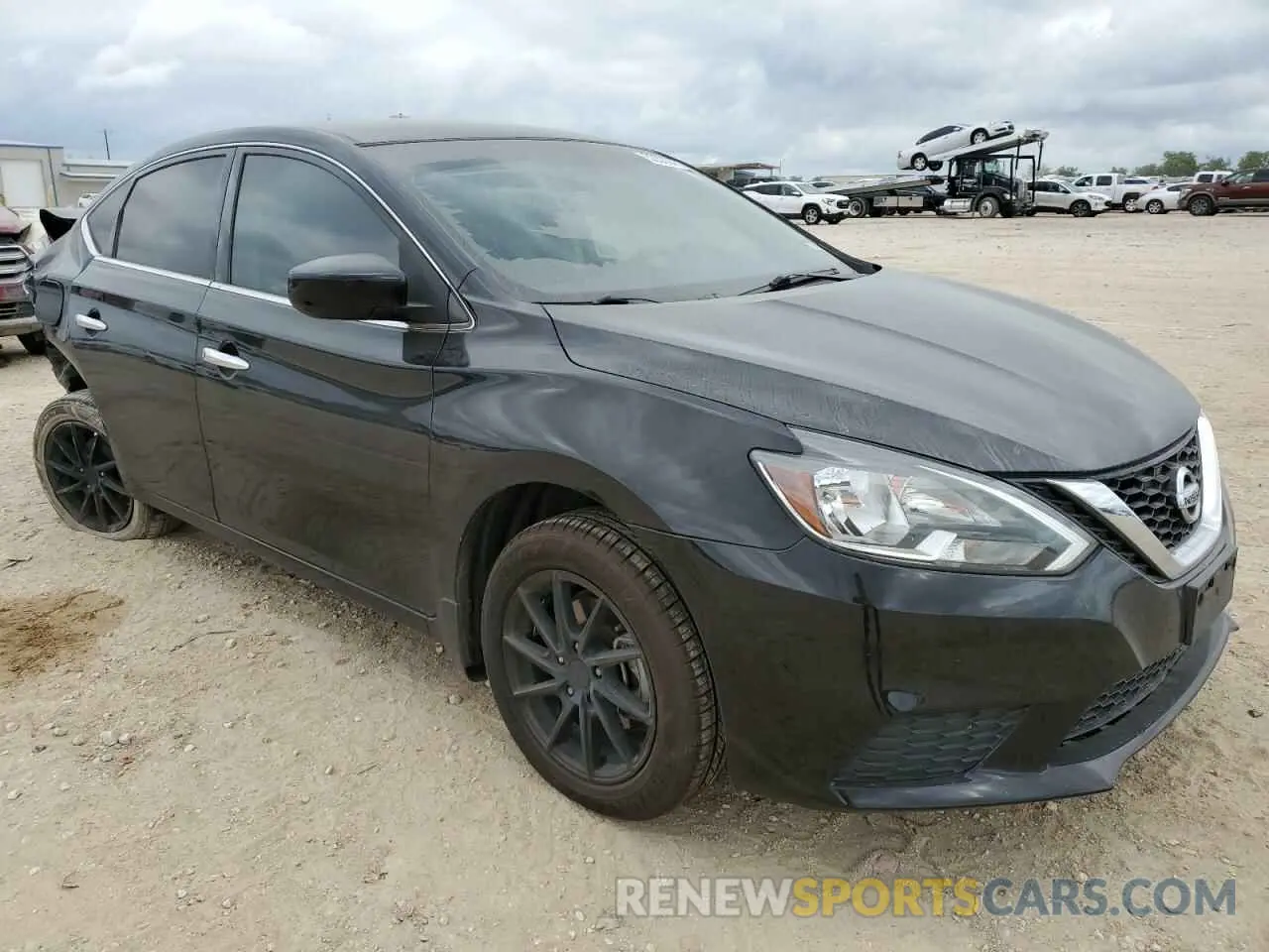 4 fotografías del automóvil dañado 3N1AB7AP0KY422946 NISSAN SENTRA 2019