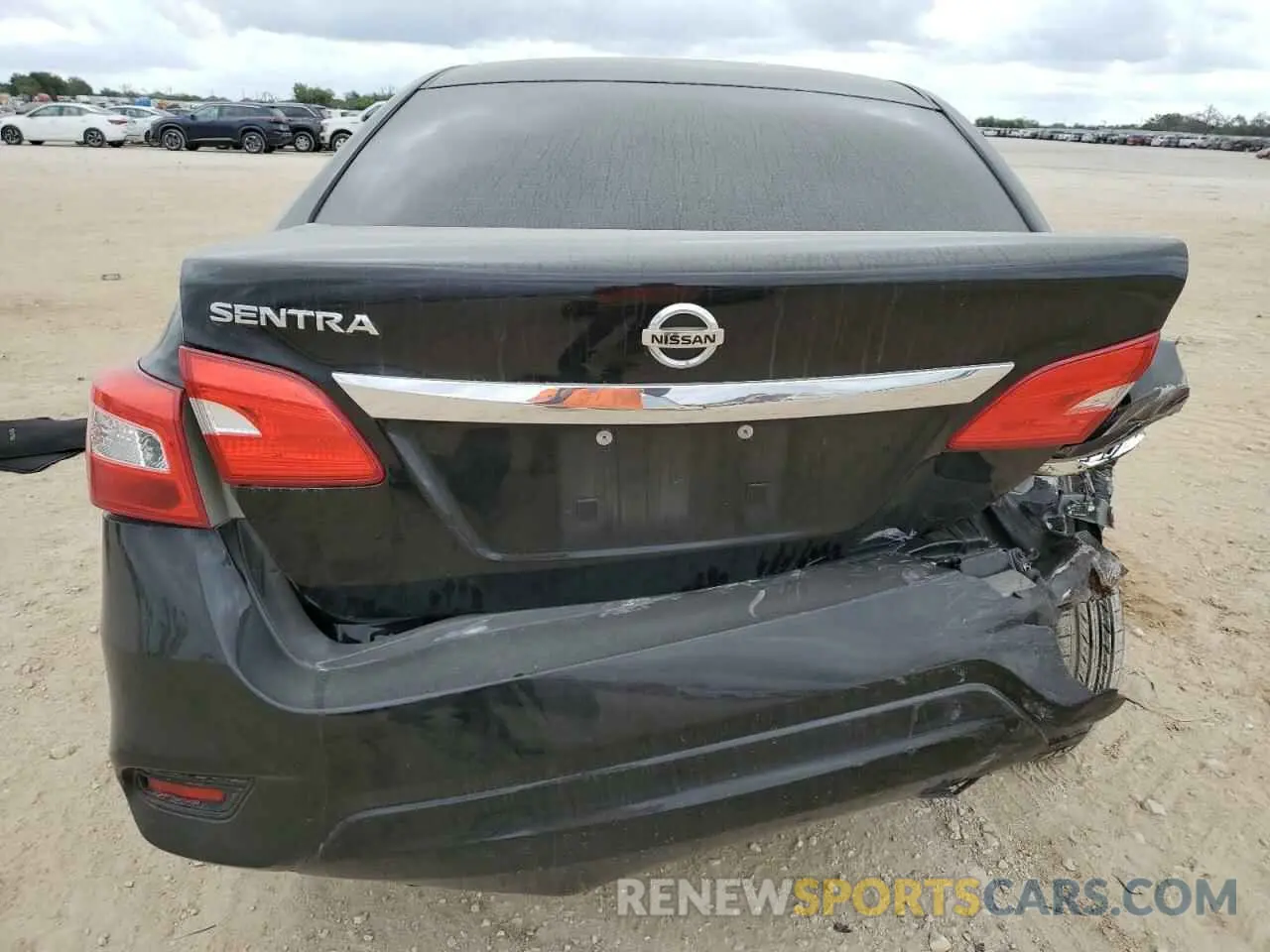 6 fotografías del automóvil dañado 3N1AB7AP0KY422946 NISSAN SENTRA 2019