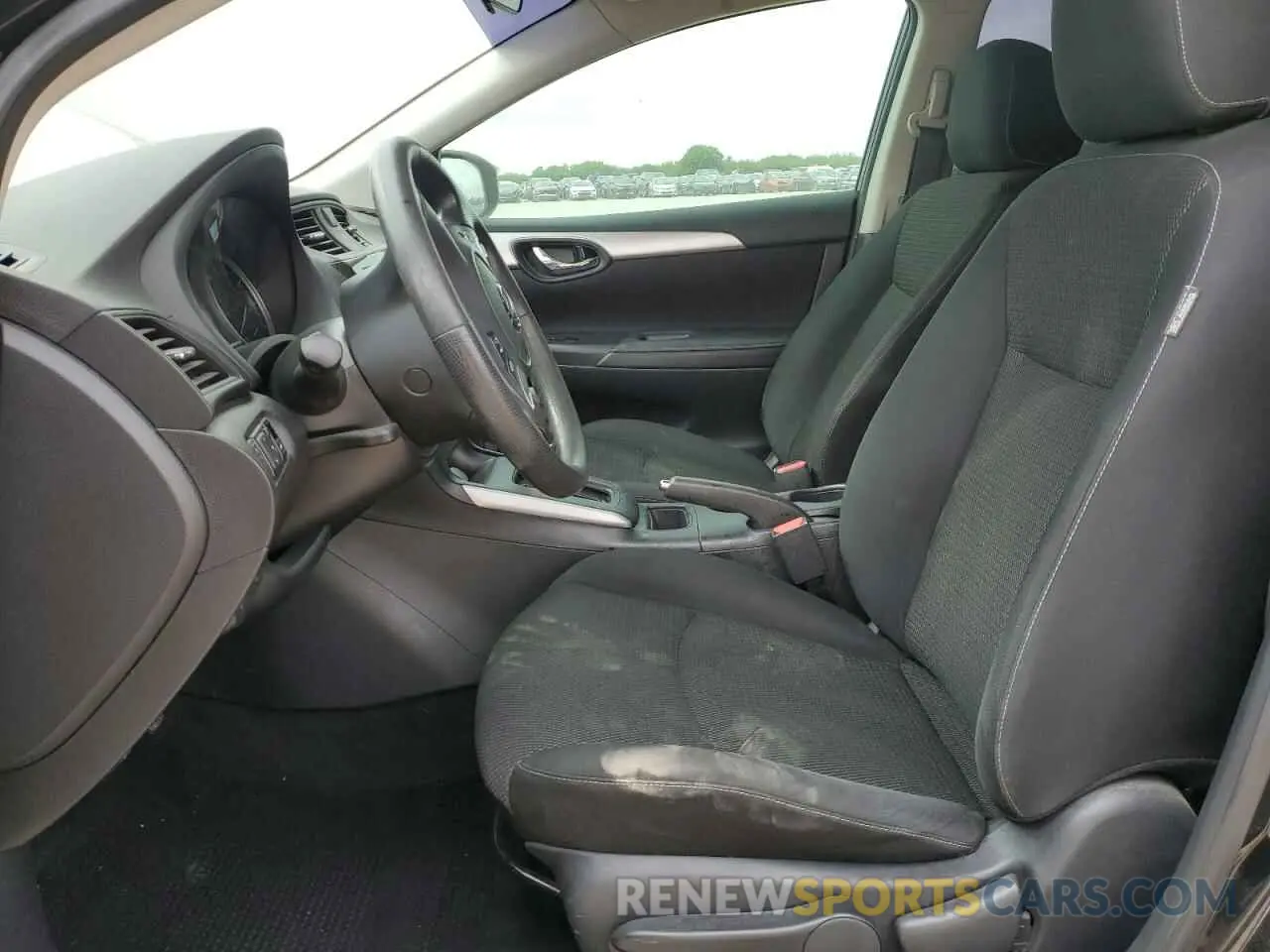 7 fotografías del automóvil dañado 3N1AB7AP0KY422946 NISSAN SENTRA 2019