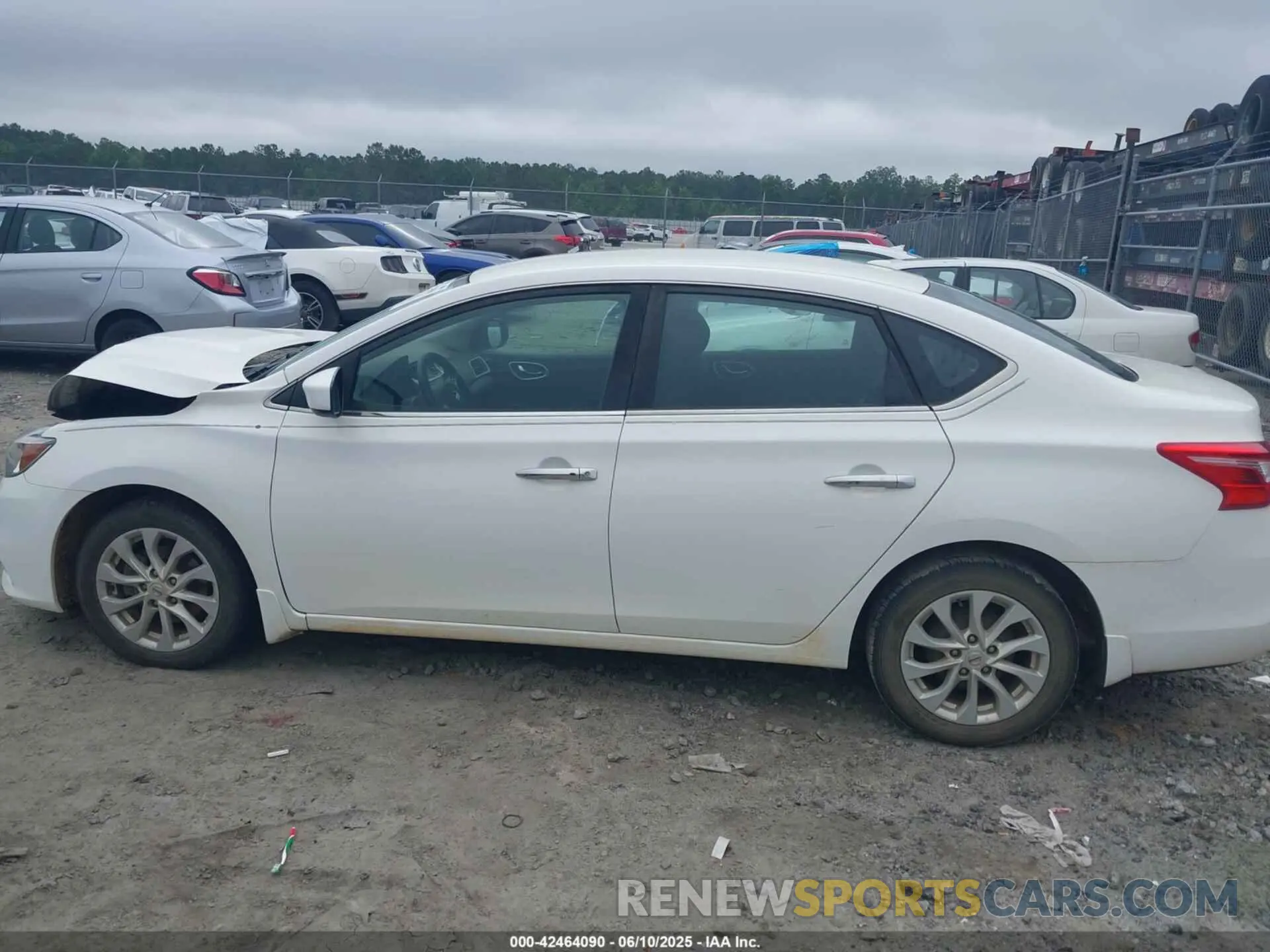 14 fotografías del automóvil dañado 3N1AB7AP0KY423207 NISSAN SENTRA 2019