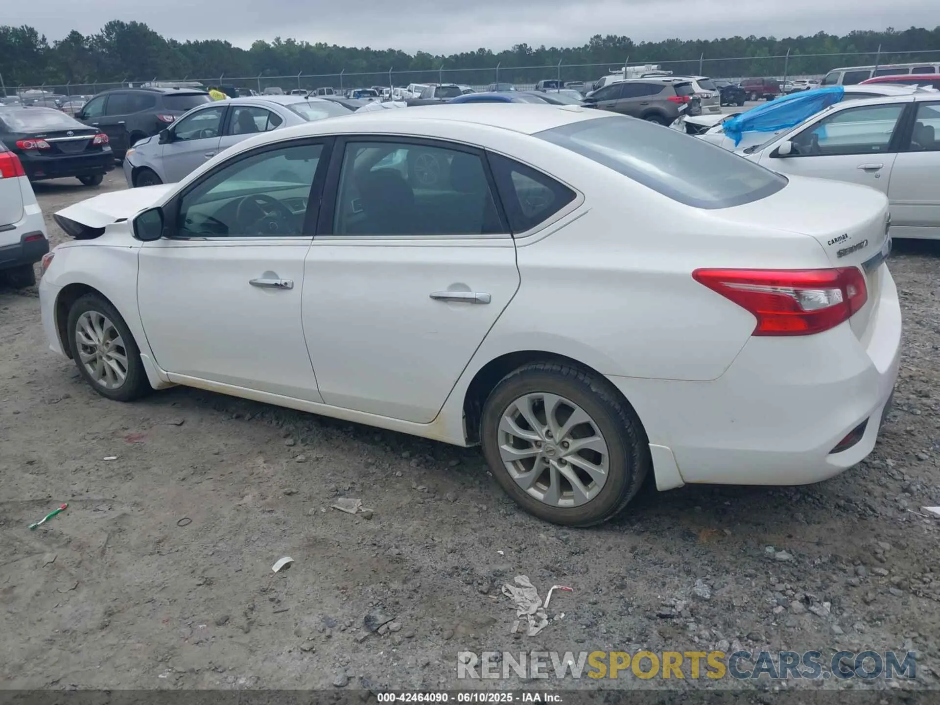 3 fotografías del automóvil dañado 3N1AB7AP0KY423207 NISSAN SENTRA 2019