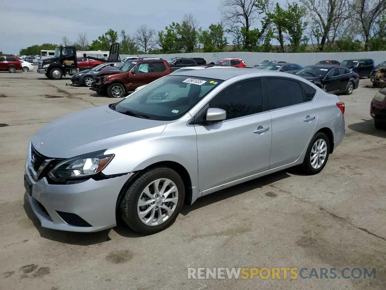 1 fotografías del automóvil dañado 3N1AB7AP0KY437544 NISSAN SENTRA 2019