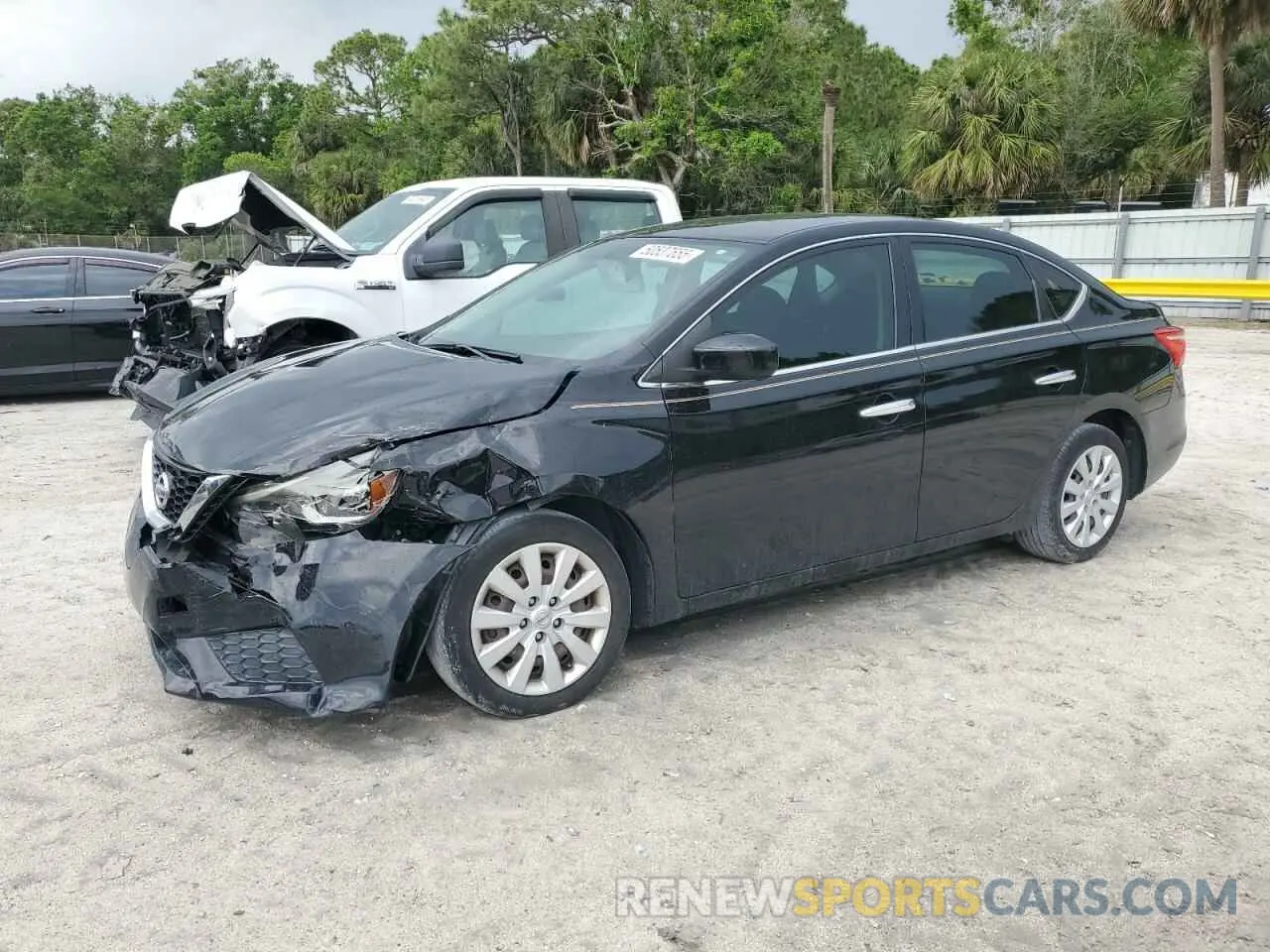 1 fotografías del automóvil dañado 3N1AB7AP0KY438872 NISSAN SENTRA 2019