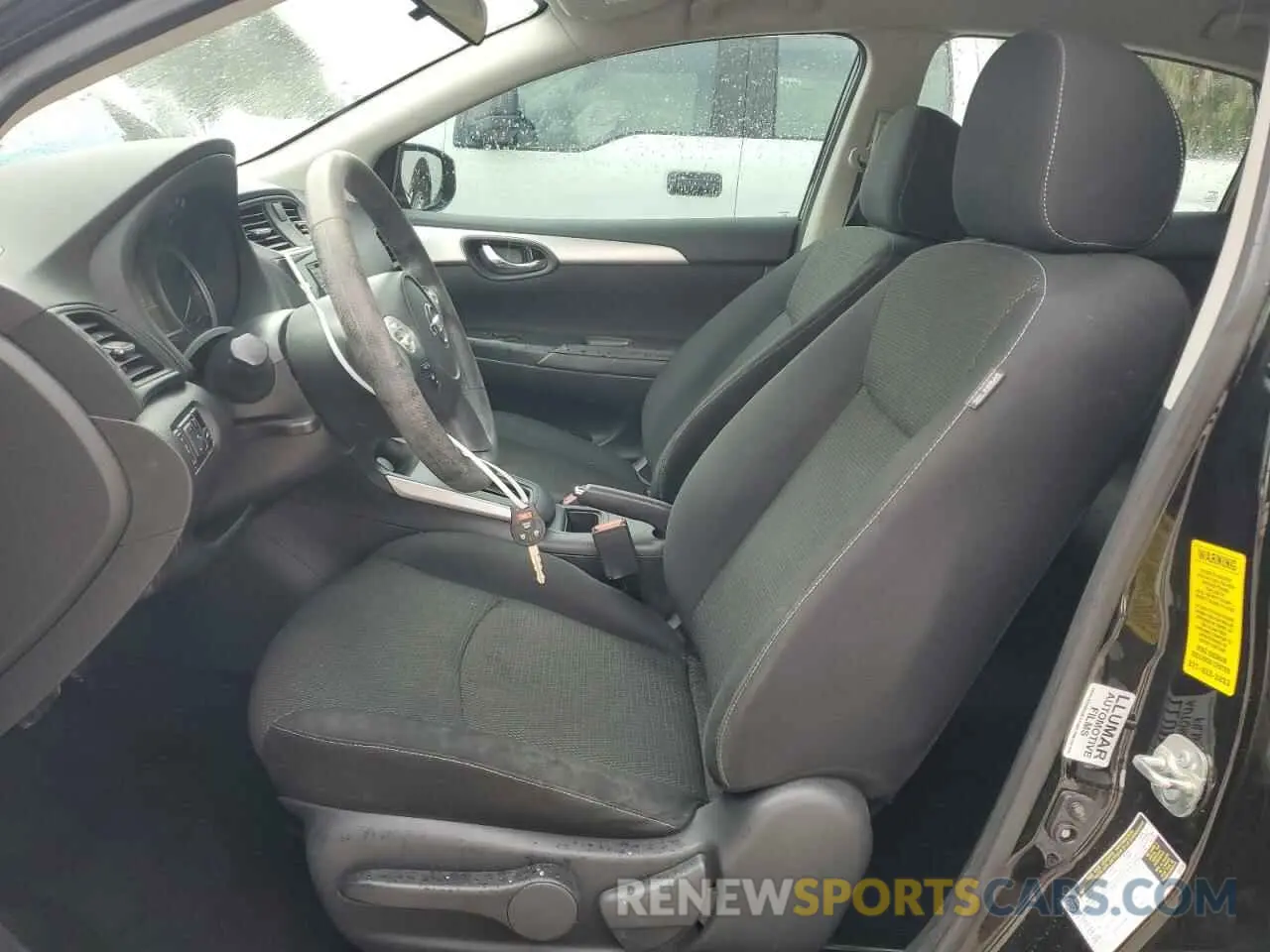 7 fotografías del automóvil dañado 3N1AB7AP0KY438872 NISSAN SENTRA 2019