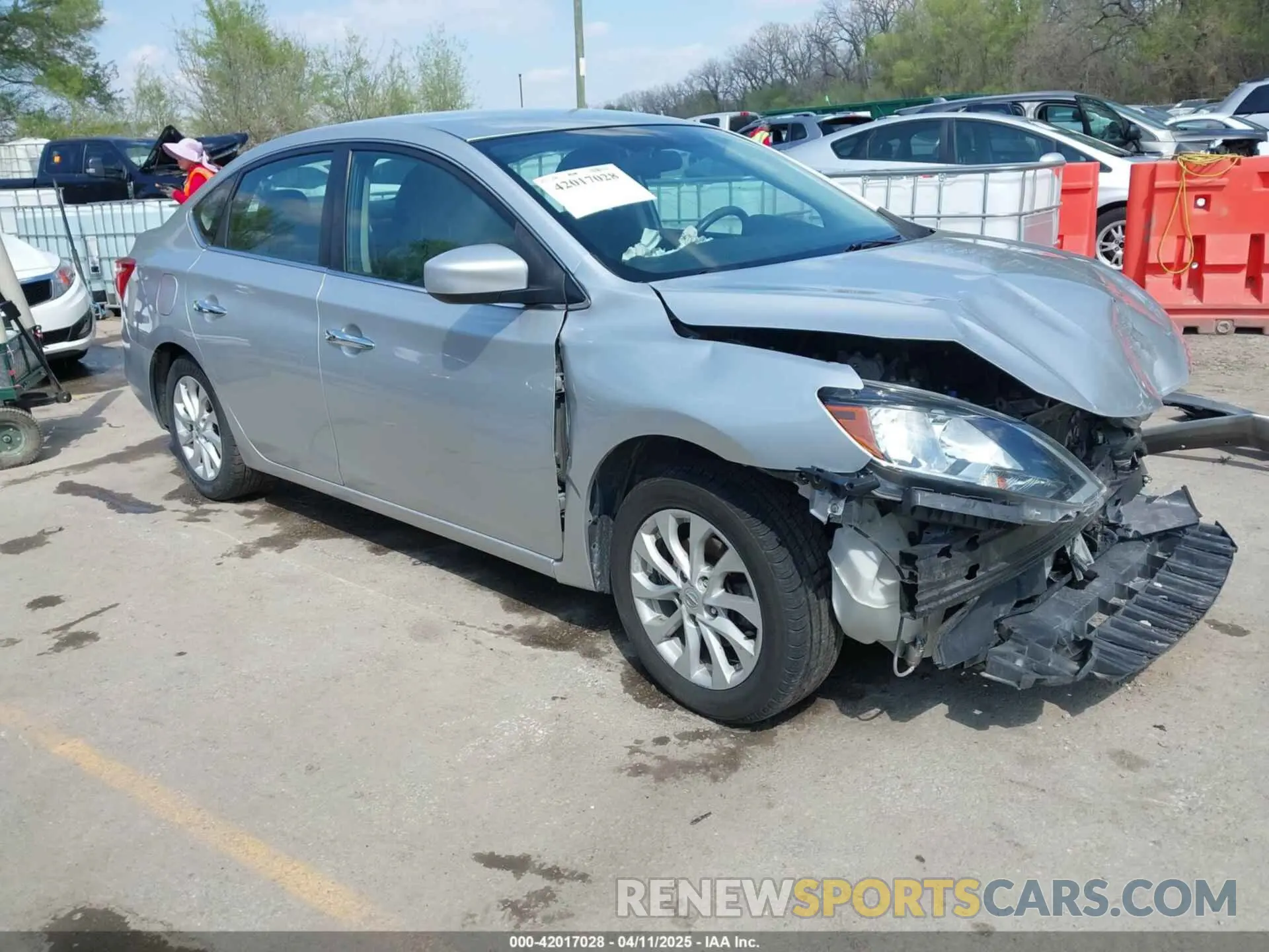 1 fotografías del automóvil dañado 3N1AB7AP0KY447619 NISSAN SENTRA 2019