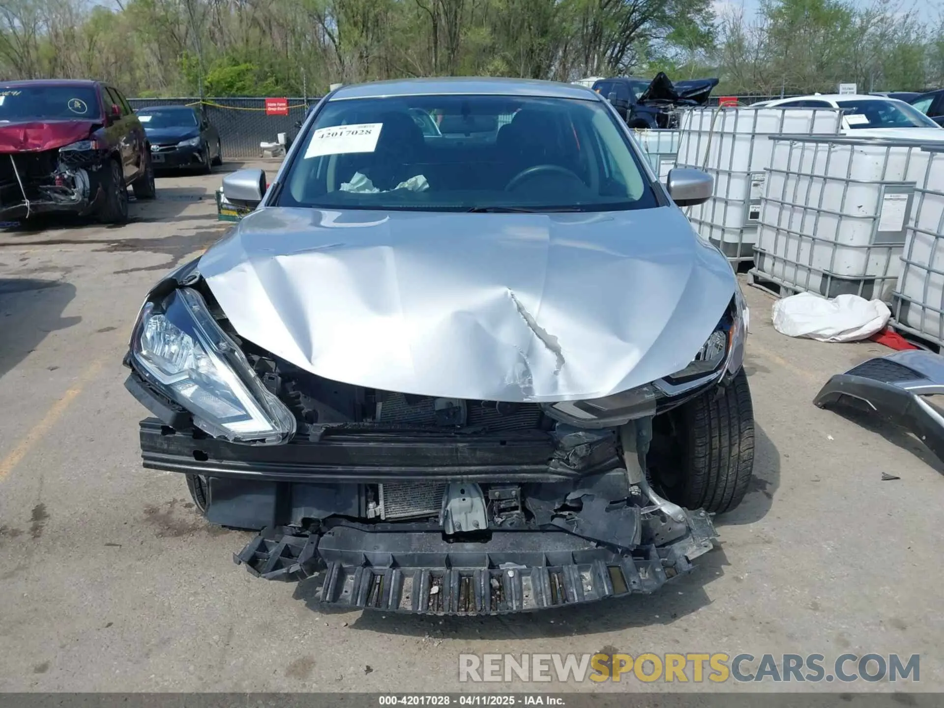 13 fotografías del automóvil dañado 3N1AB7AP0KY447619 NISSAN SENTRA 2019
