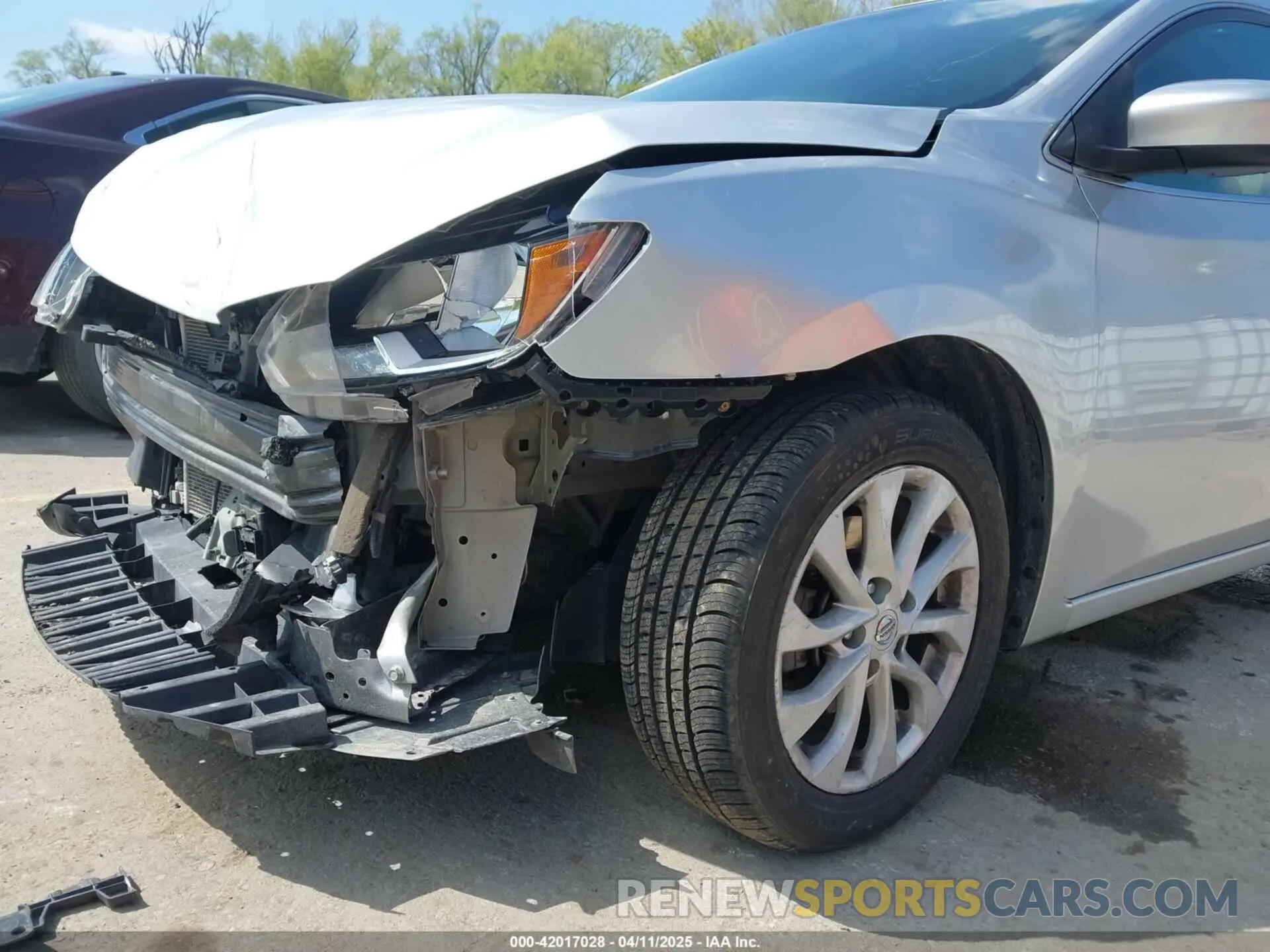 19 fotografías del automóvil dañado 3N1AB7AP0KY447619 NISSAN SENTRA 2019
