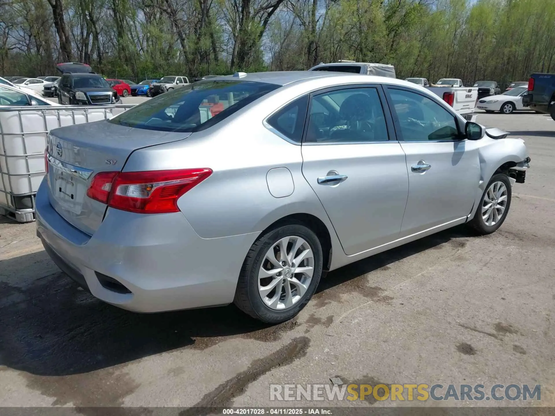 4 fotografías del automóvil dañado 3N1AB7AP0KY447619 NISSAN SENTRA 2019