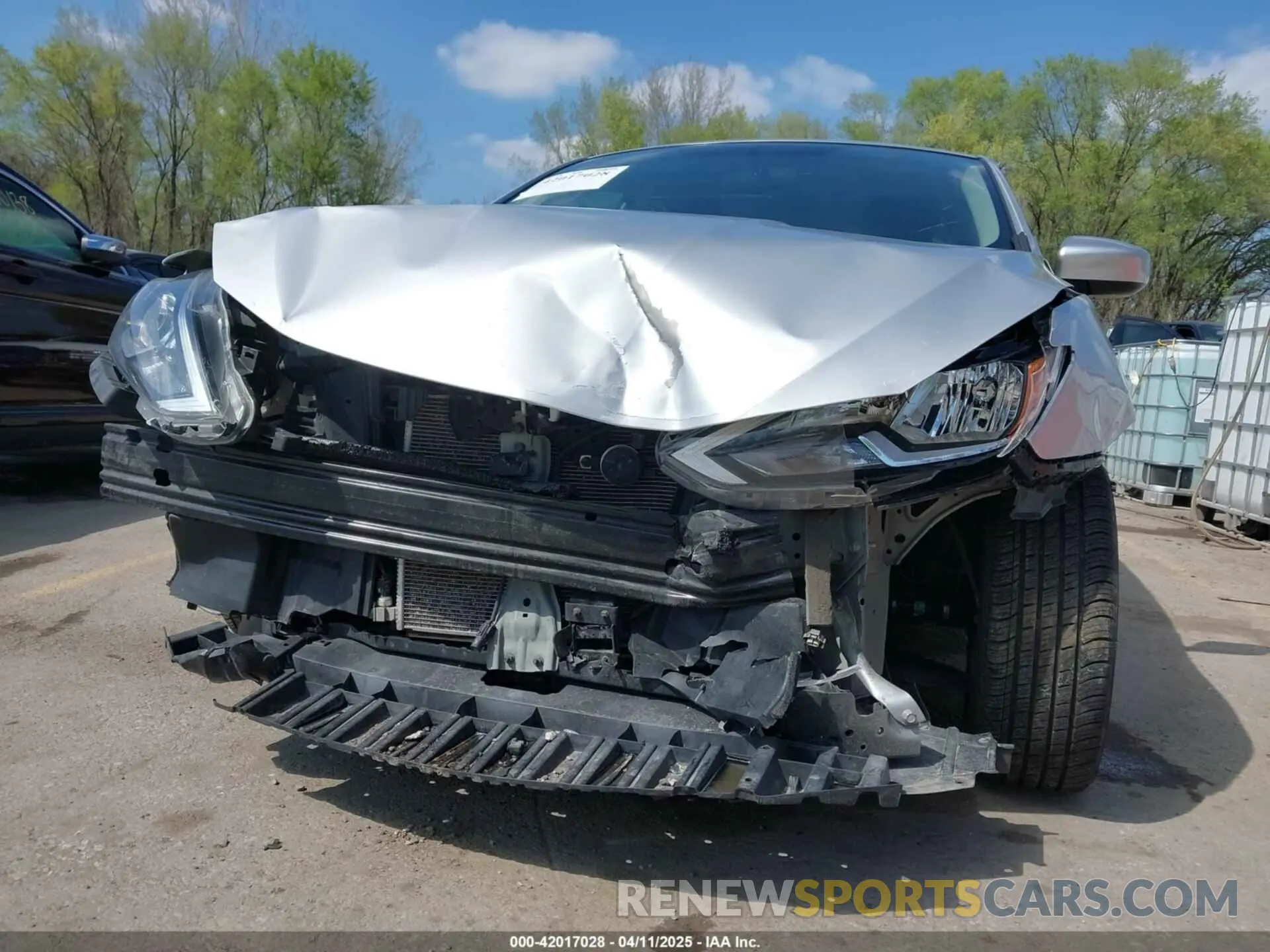 6 fotografías del automóvil dañado 3N1AB7AP0KY447619 NISSAN SENTRA 2019