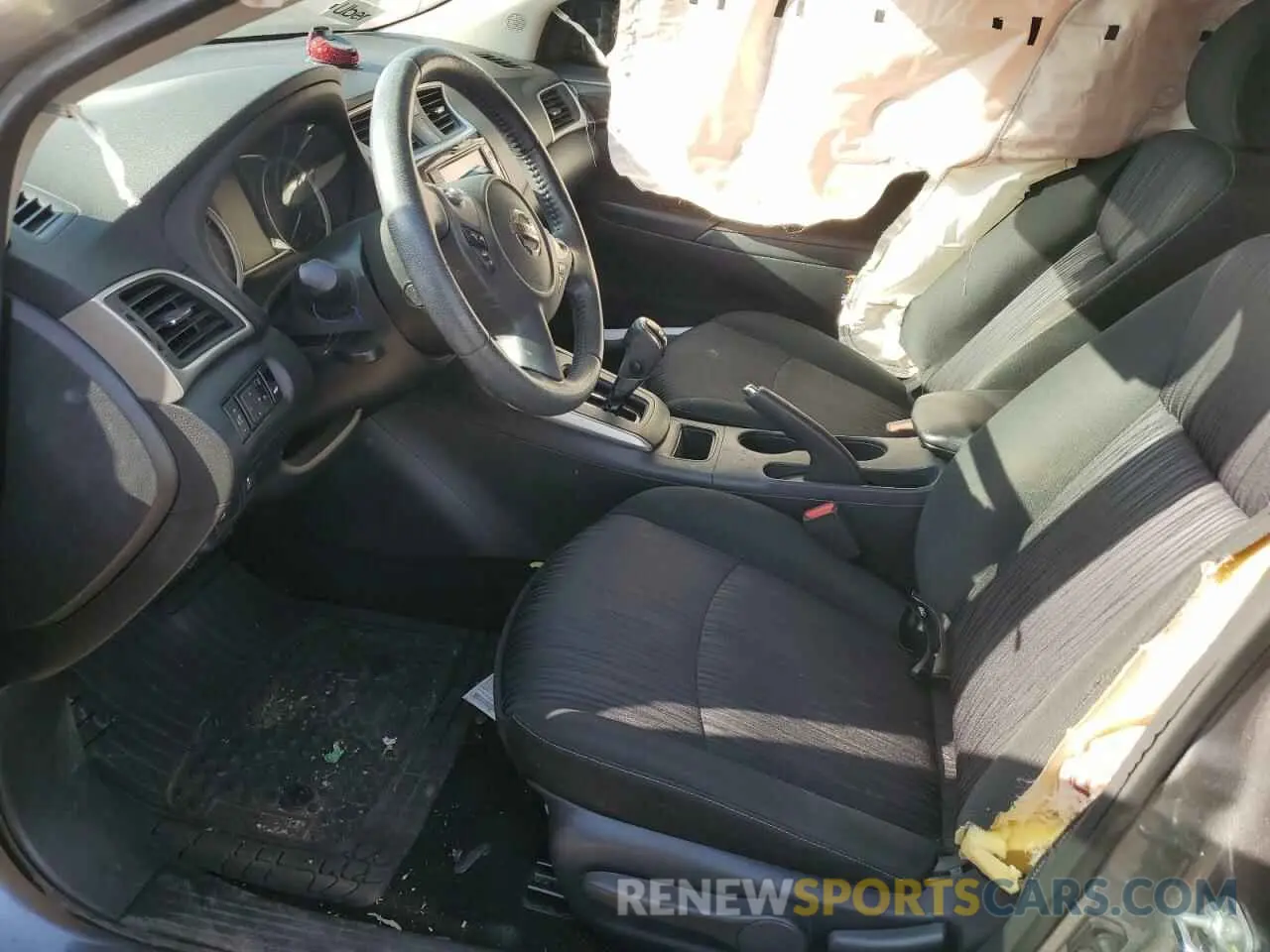 7 fotografías del automóvil dañado 3N1AB7AP0KY450682 NISSAN SENTRA 2019