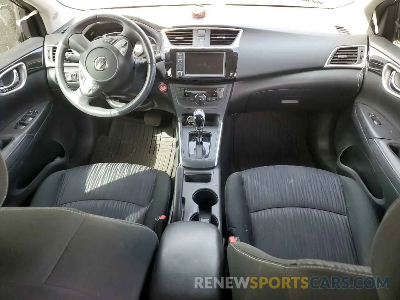 8 fotografías del automóvil dañado 3N1AB7AP0KY450682 NISSAN SENTRA 2019