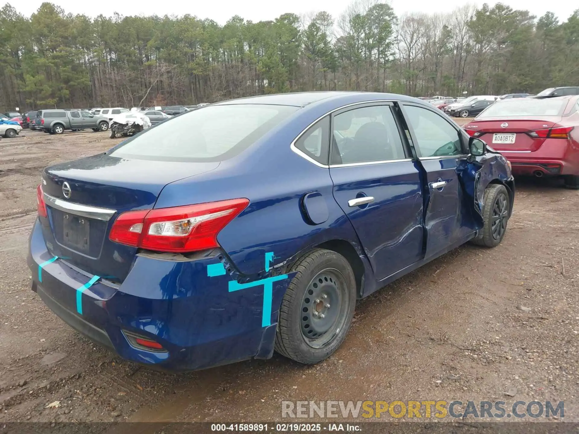 4 fotografías del automóvil dañado 3N1AB7AP0KY451718 NISSAN SENTRA 2019