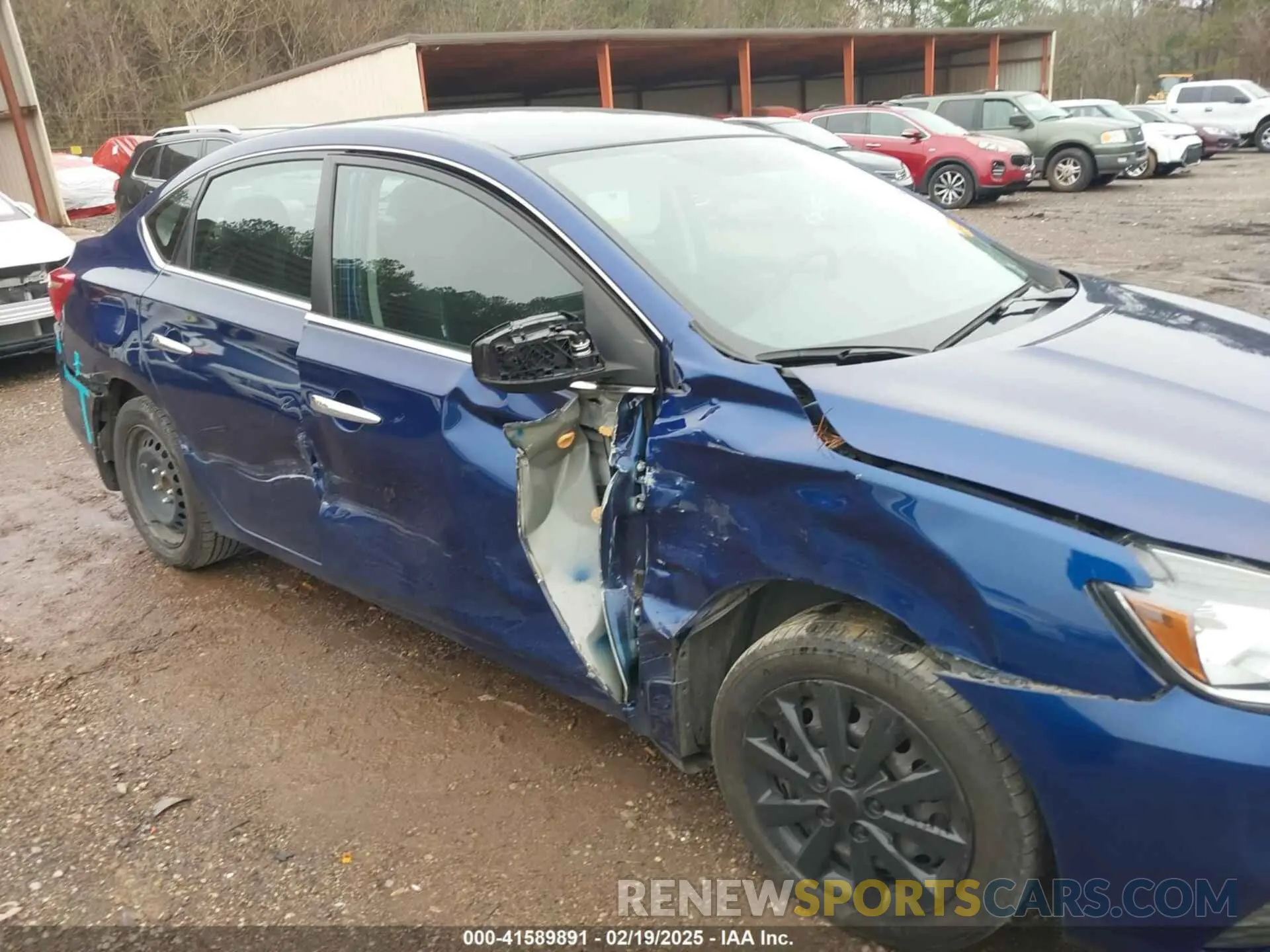 6 fotografías del automóvil dañado 3N1AB7AP0KY451718 NISSAN SENTRA 2019