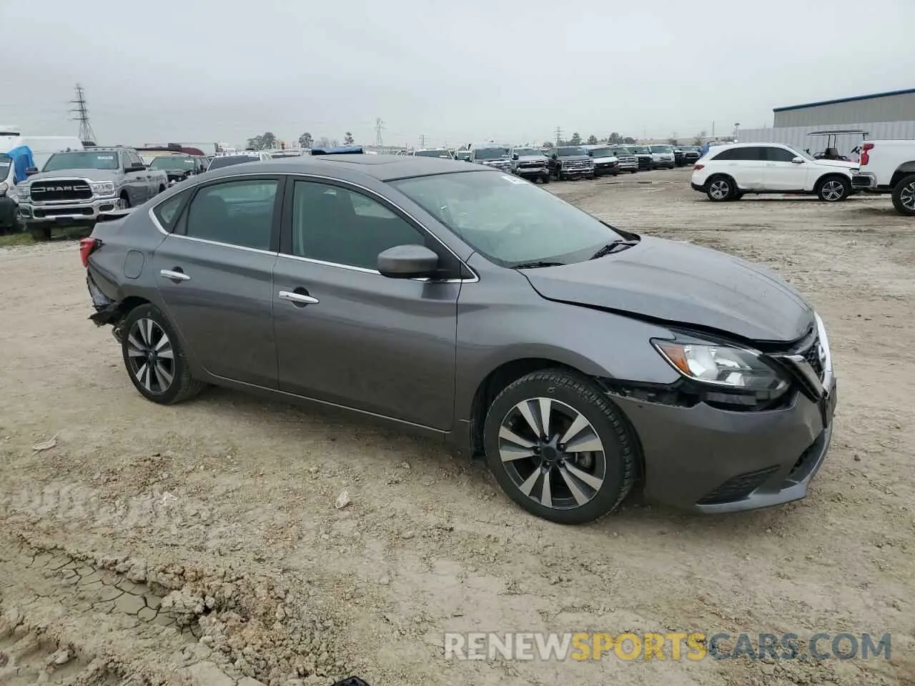 4 fotografías del automóvil dañado 3N1AB7AP0KY452884 NISSAN SENTRA 2019