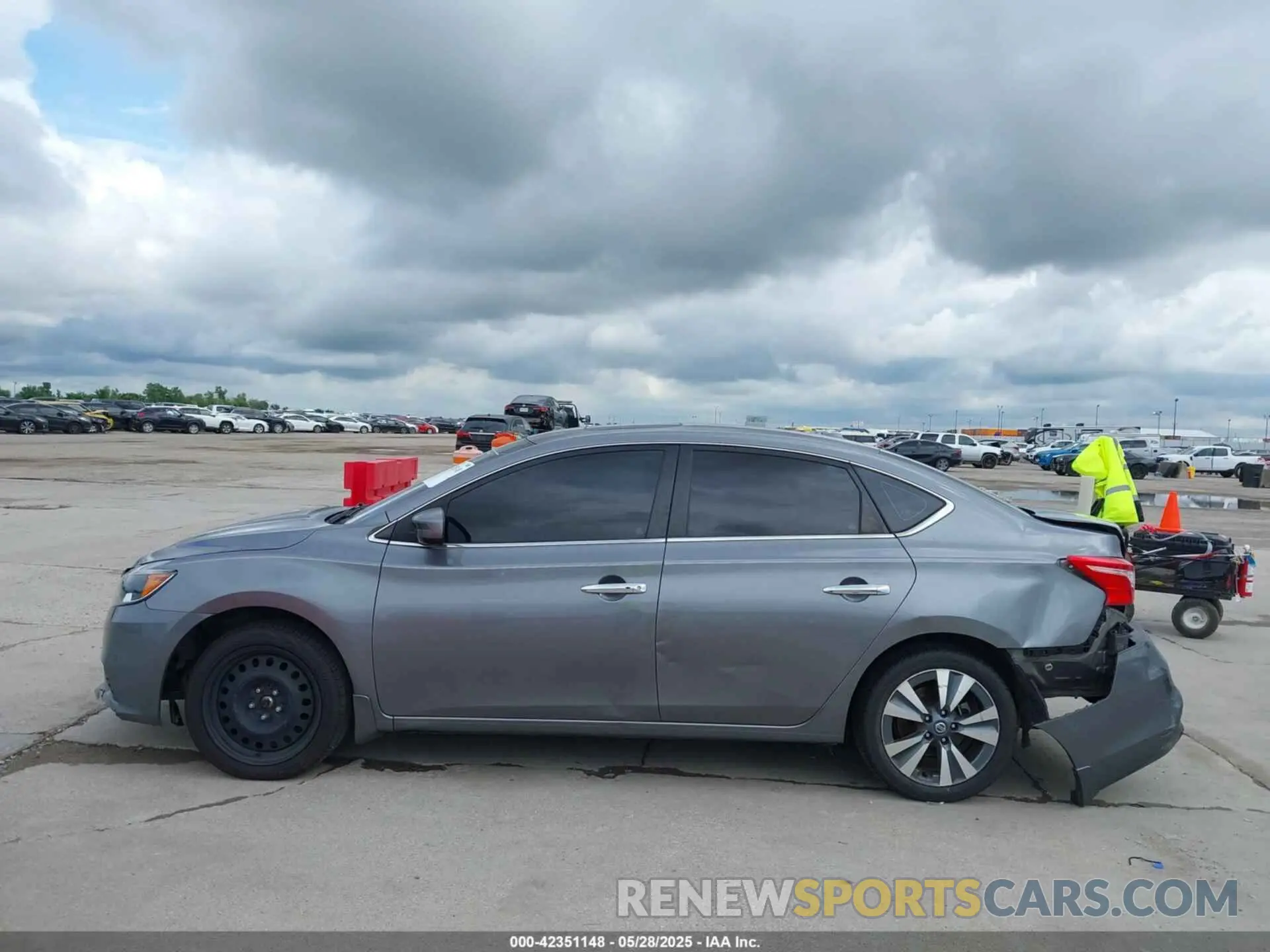 15 fotografías del automóvil dañado 3N1AB7AP0KY453369 NISSAN SENTRA 2019