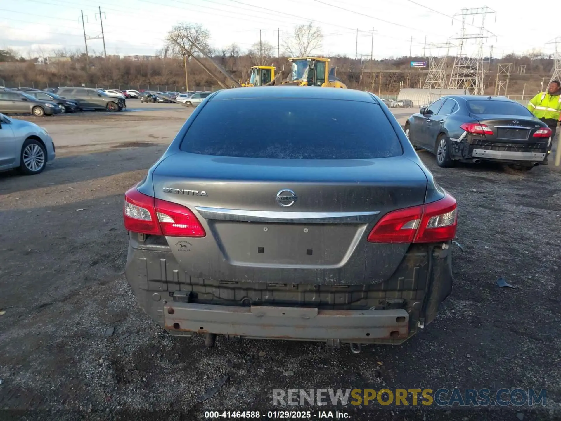 17 fotografías del automóvil dañado 3N1AB7AP0KY455252 NISSAN SENTRA 2019