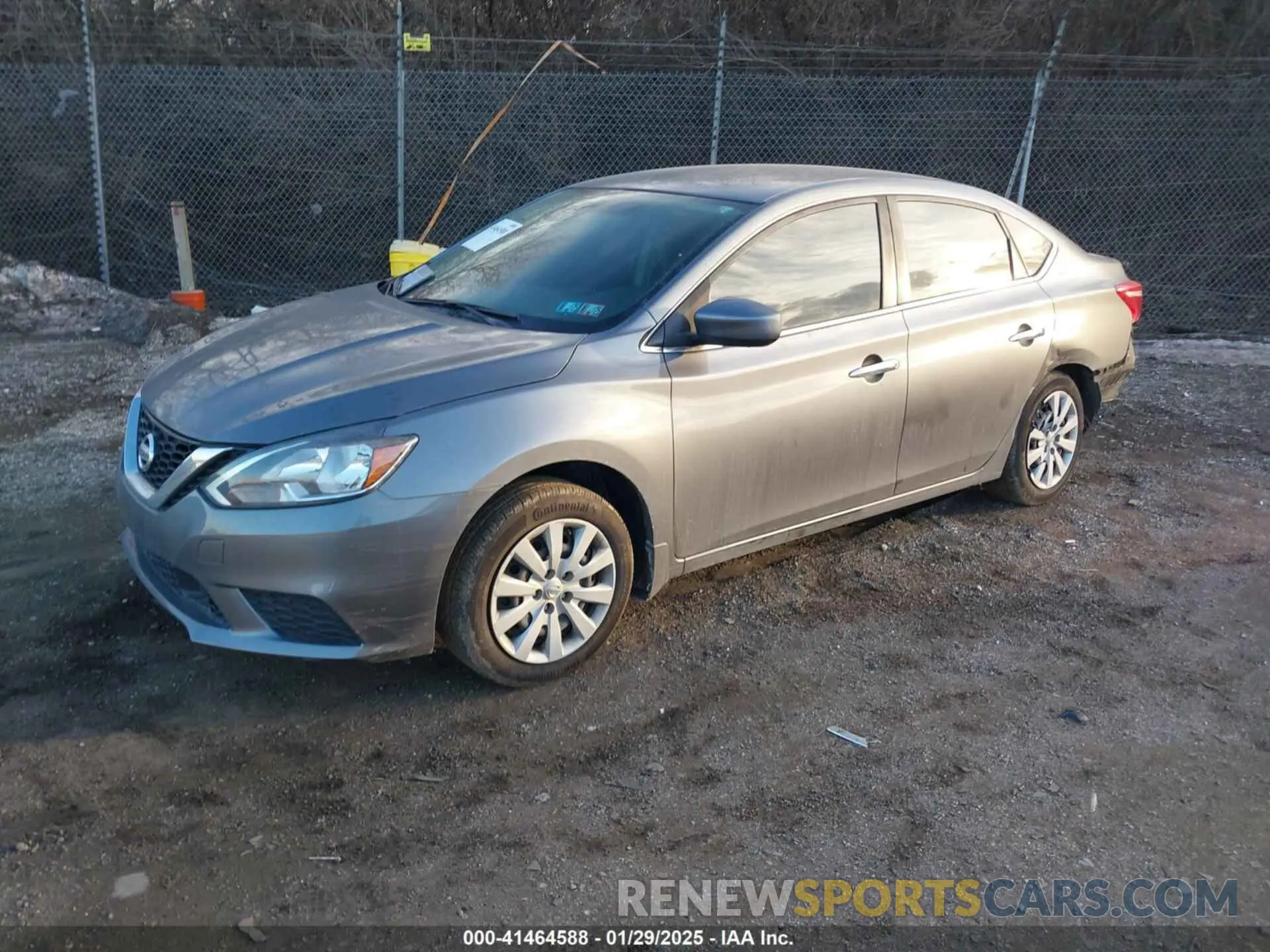 2 fotografías del automóvil dañado 3N1AB7AP0KY455252 NISSAN SENTRA 2019