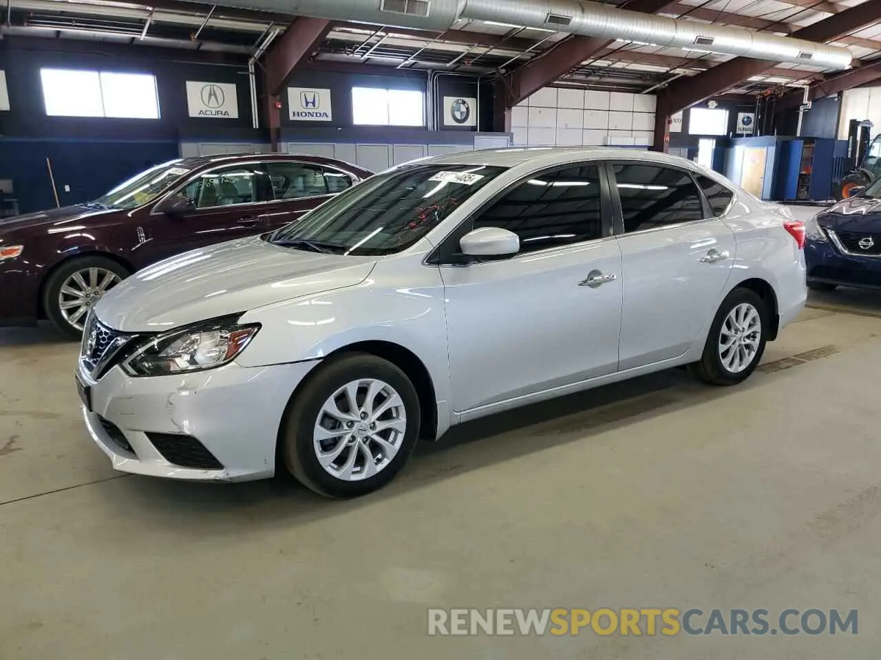 1 fotografías del automóvil dañado 3N1AB7AP0KY455395 NISSAN SENTRA 2019