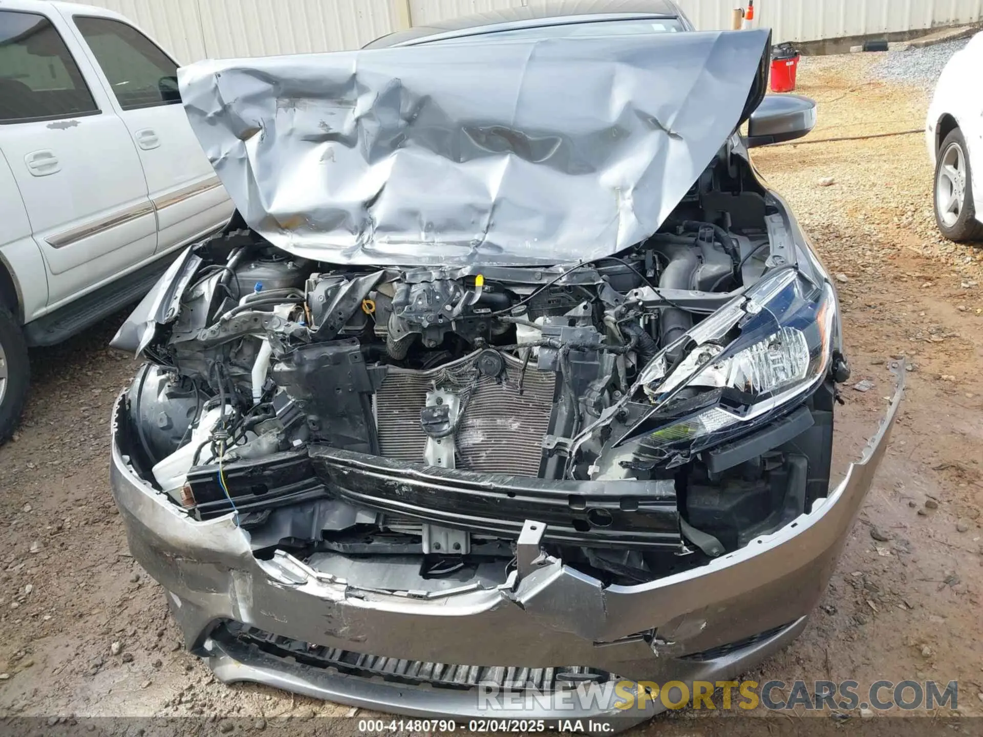 13 fotografías del automóvil dañado 3N1AB7AP0KY456921 NISSAN SENTRA 2019