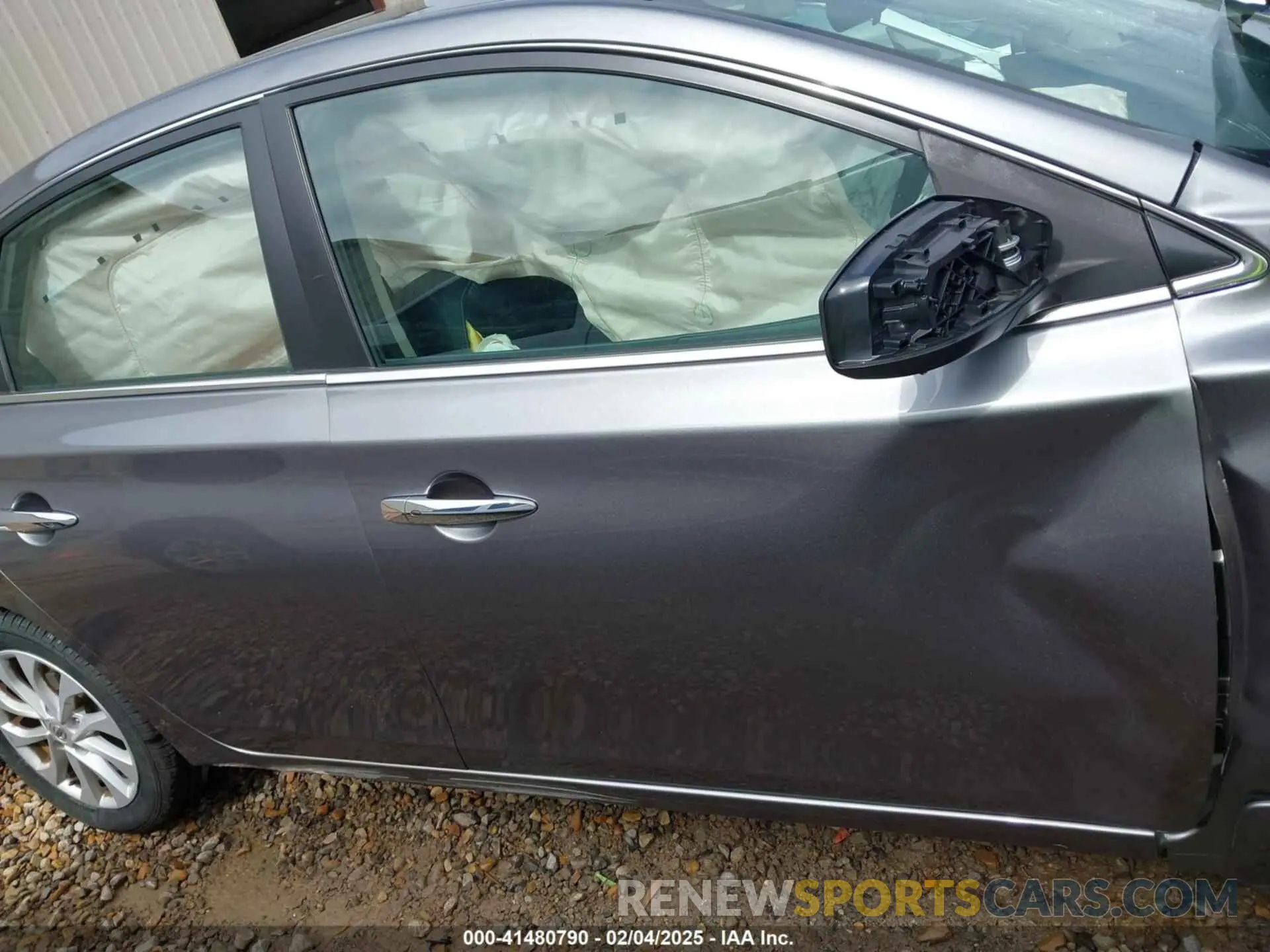 14 fotografías del automóvil dañado 3N1AB7AP0KY456921 NISSAN SENTRA 2019