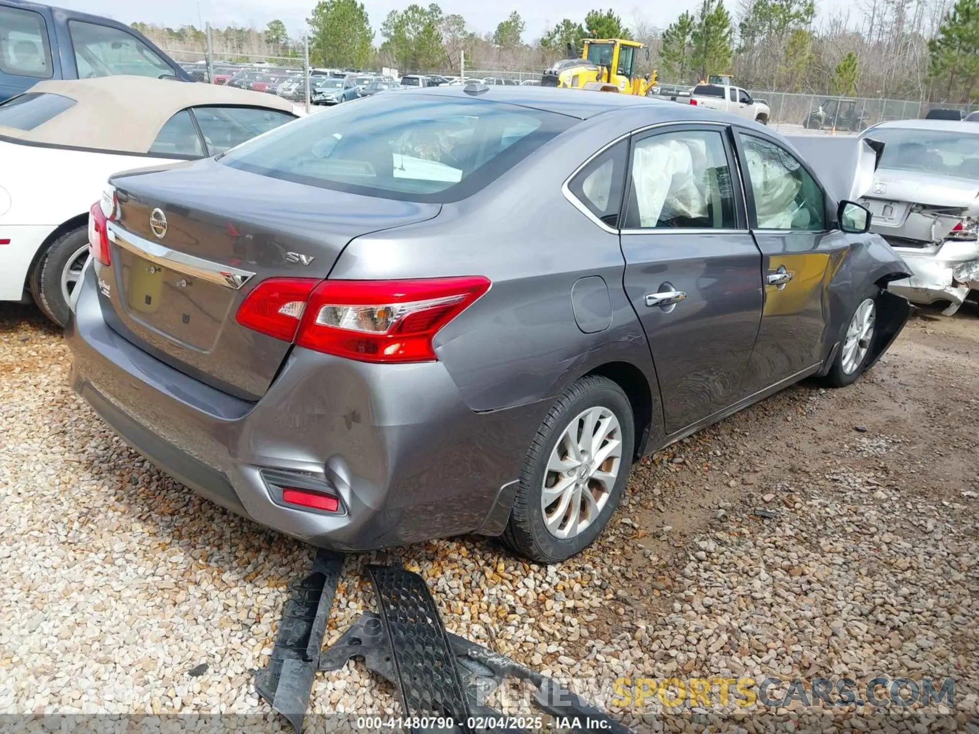 4 fotografías del automóvil dañado 3N1AB7AP0KY456921 NISSAN SENTRA 2019