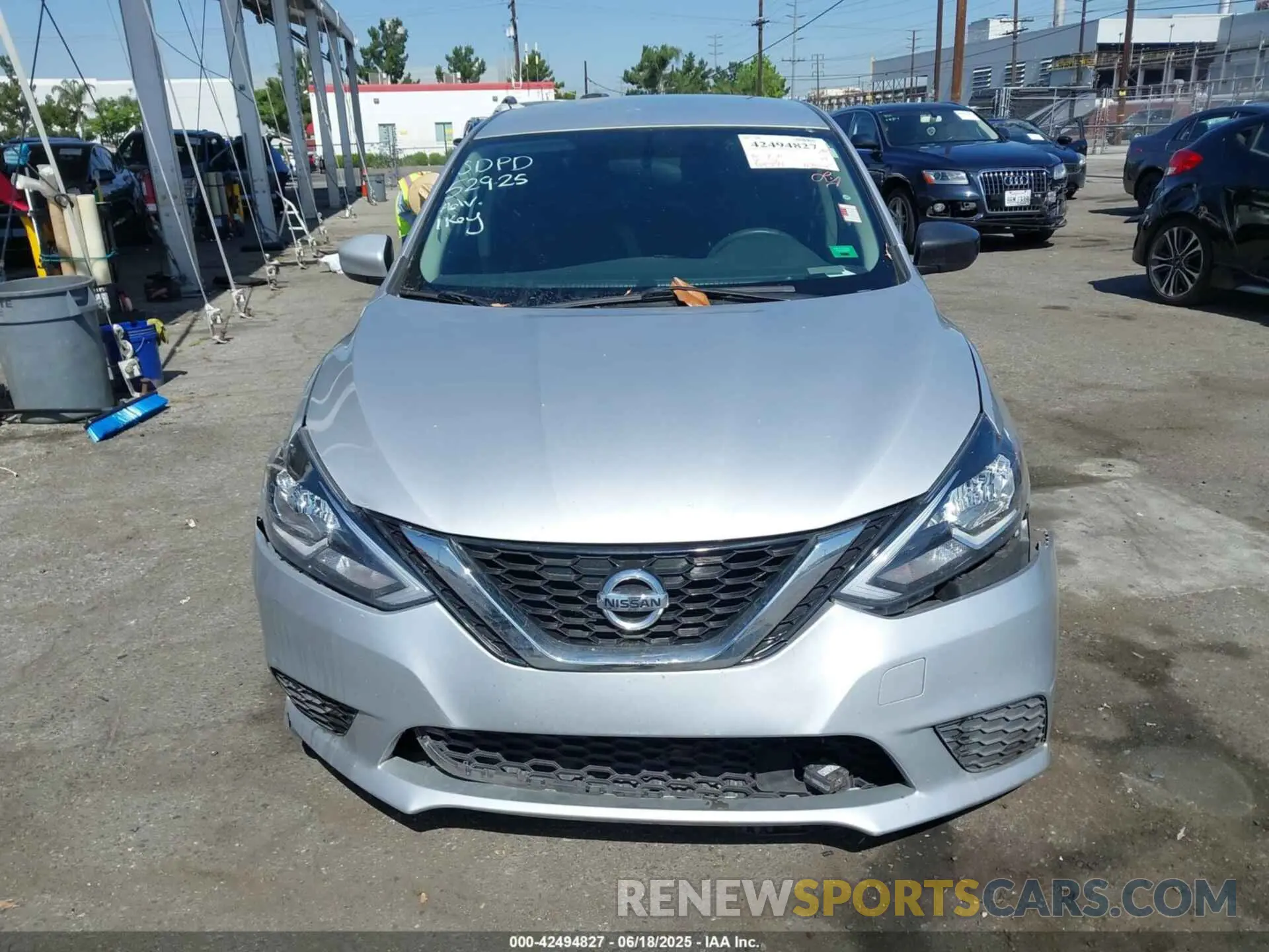 6 fotografías del automóvil dañado 3N1AB7AP1KL612476 NISSAN SENTRA 2019