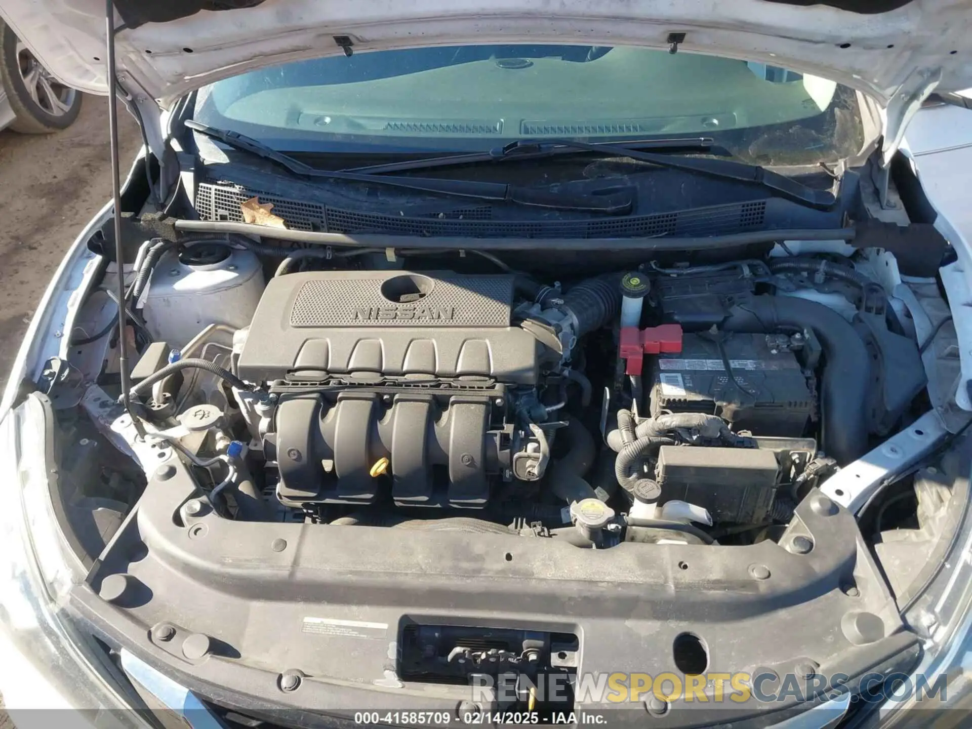 10 fotografías del automóvil dañado 3N1AB7AP1KL619072 NISSAN SENTRA 2019