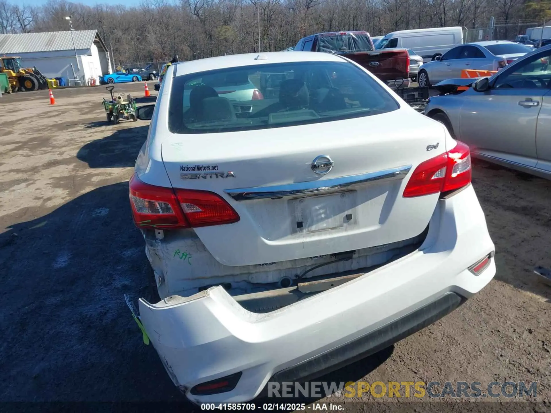 16 fotografías del automóvil dañado 3N1AB7AP1KL619072 NISSAN SENTRA 2019