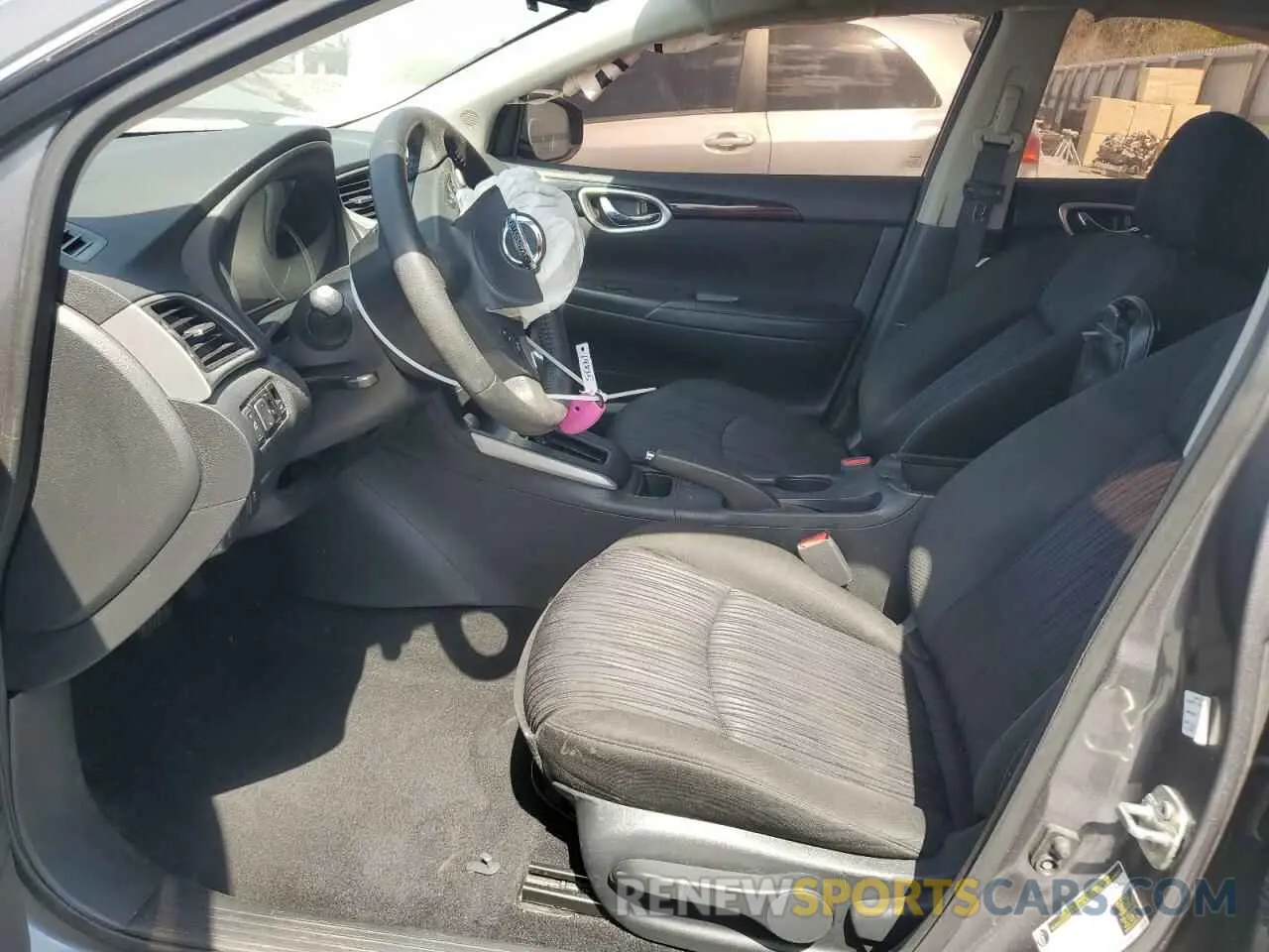 7 fotografías del automóvil dañado 3N1AB7AP1KL621484 NISSAN SENTRA 2019