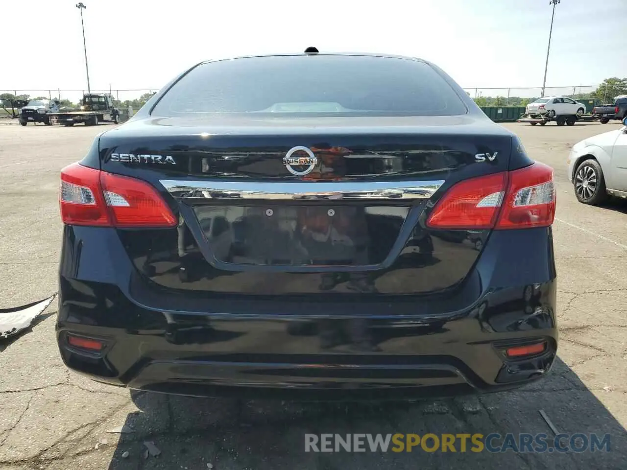 6 fotografías del automóvil dañado 3N1AB7AP1KL624837 NISSAN SENTRA 2019