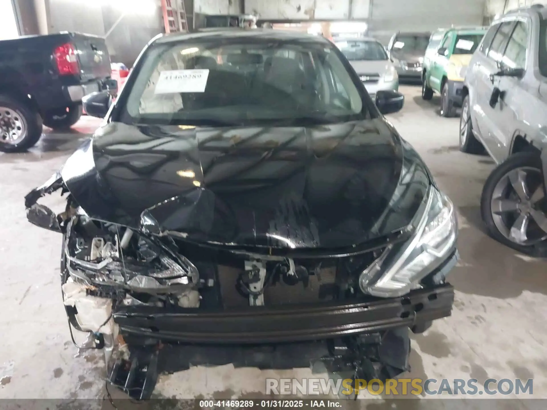 12 fotografías del automóvil dañado 3N1AB7AP1KL625261 NISSAN SENTRA 2019