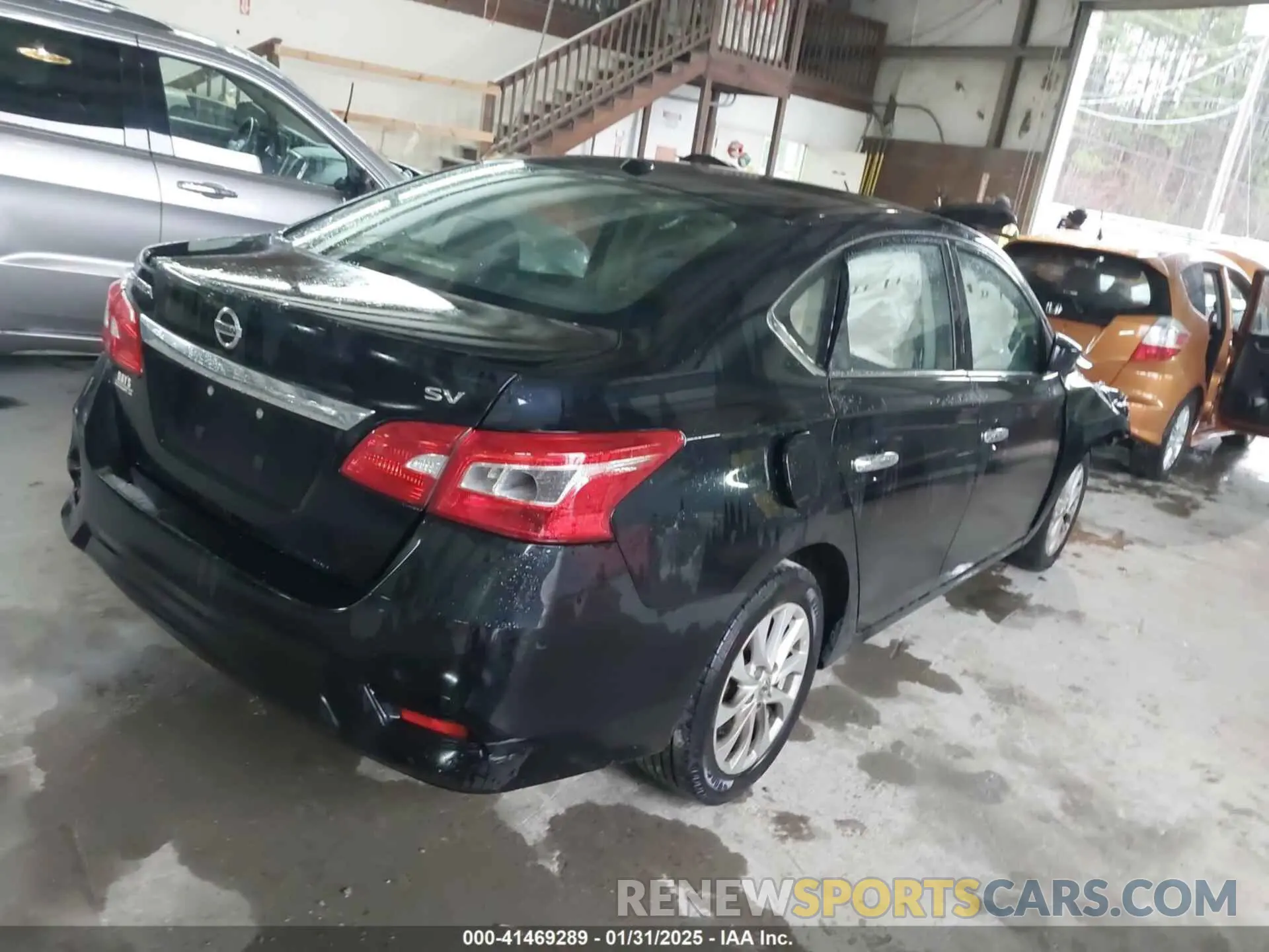 4 fotografías del automóvil dañado 3N1AB7AP1KL625261 NISSAN SENTRA 2019