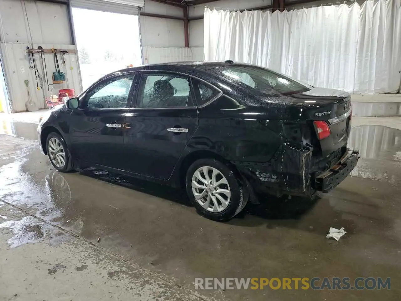 2 fotografías del automóvil dañado 3N1AB7AP1KL625583 NISSAN SENTRA 2019