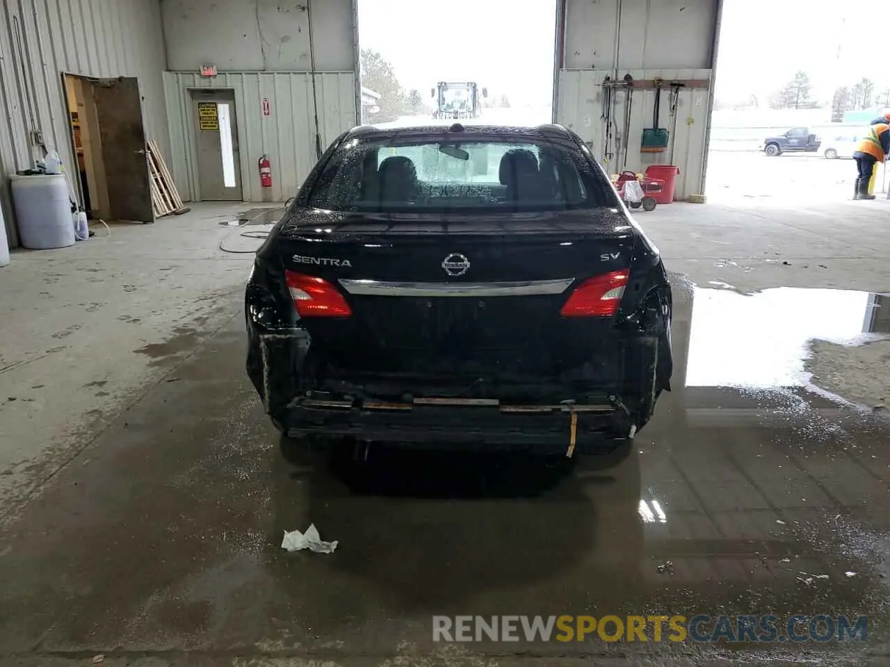 6 fotografías del automóvil dañado 3N1AB7AP1KL625583 NISSAN SENTRA 2019