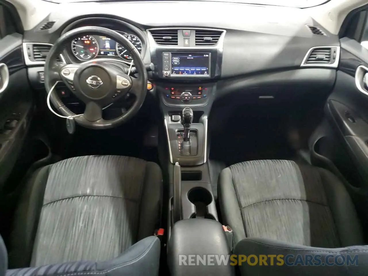 8 fotografías del automóvil dañado 3N1AB7AP1KL625583 NISSAN SENTRA 2019